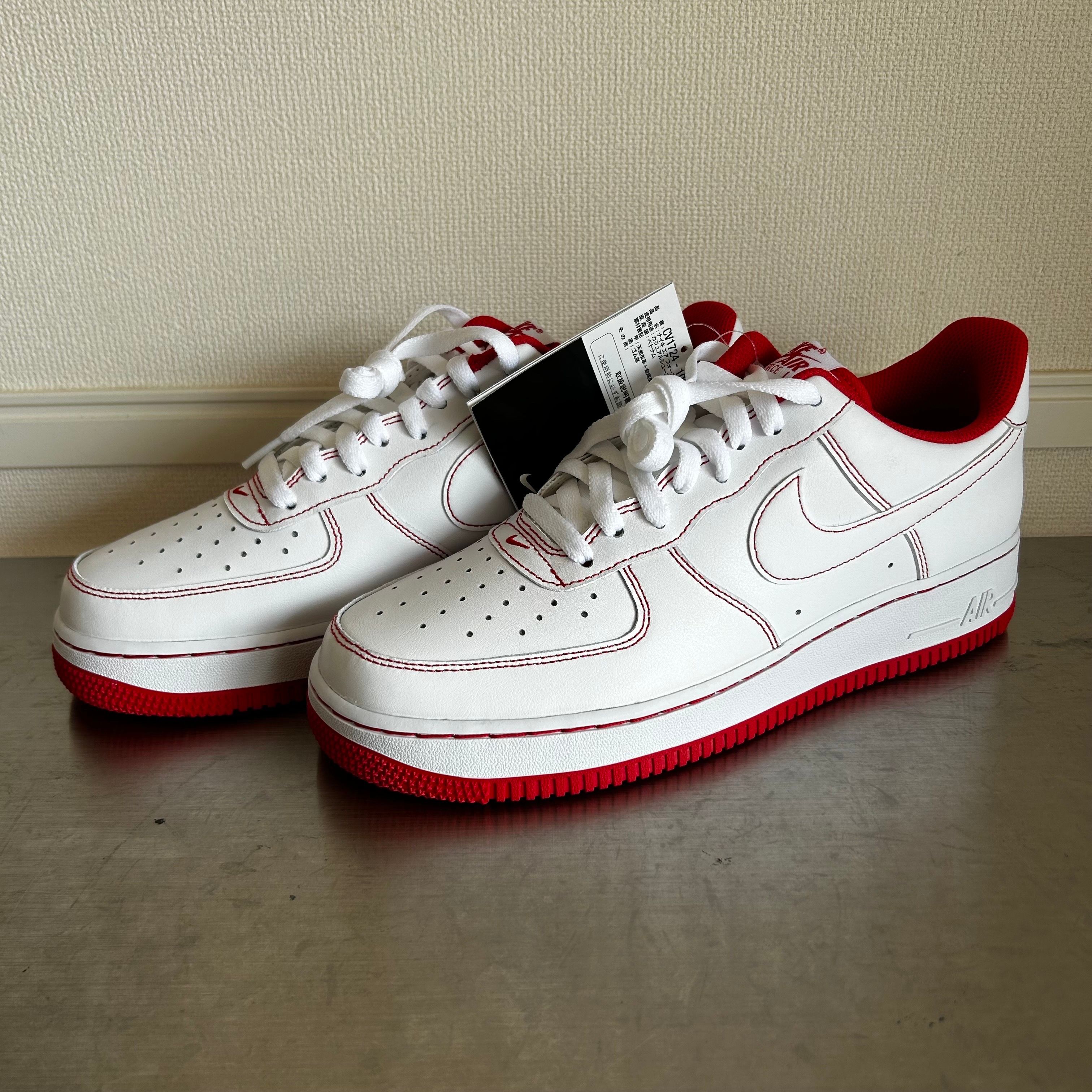 Nike Air Force 1 Low '07 Stitch "Radiant Red"