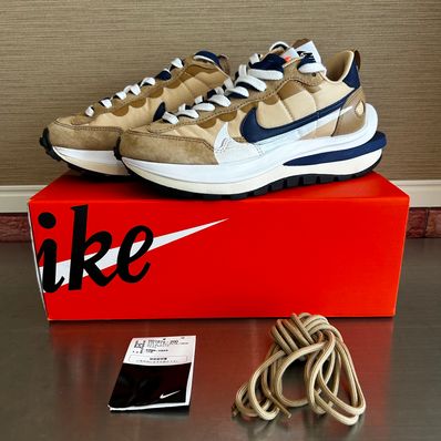 Sacai × Nike Vapor Waffle "Sesame And Blue Void"