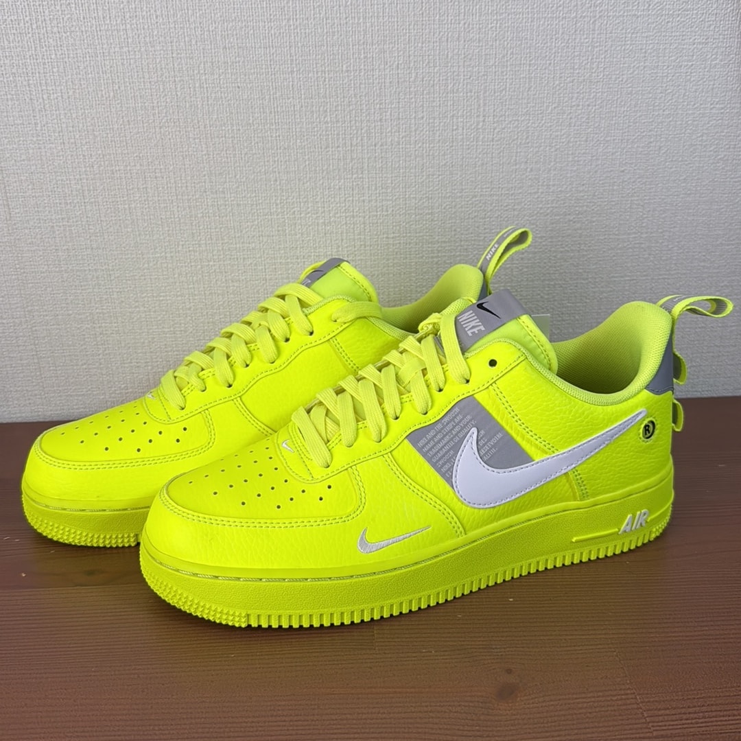 Nike Air Force 1 Low Utility "Volt/White/Black/Wolf Grey"