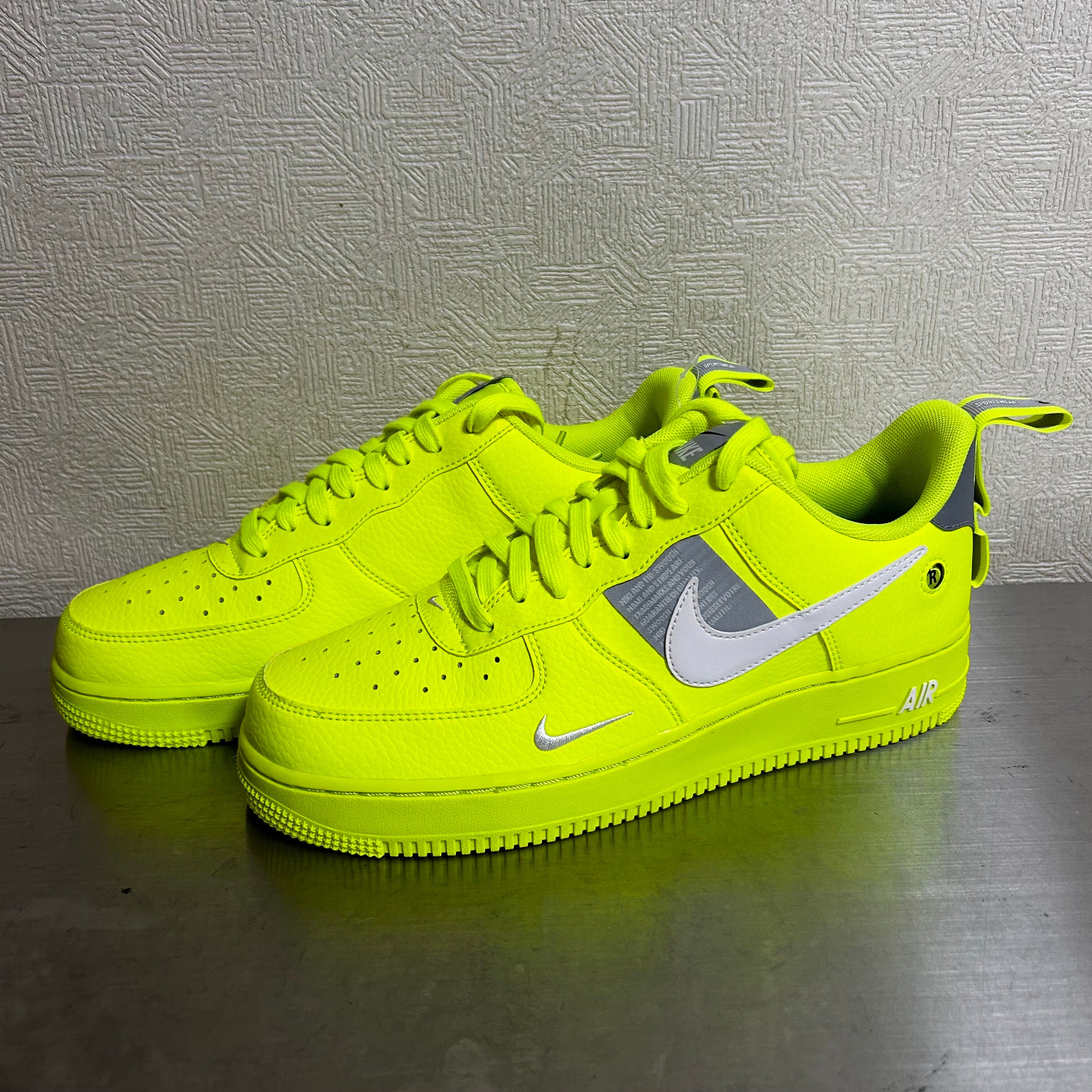 Nike Air Force 1 Low Utility "Volt/White/Black/Wolf Grey"