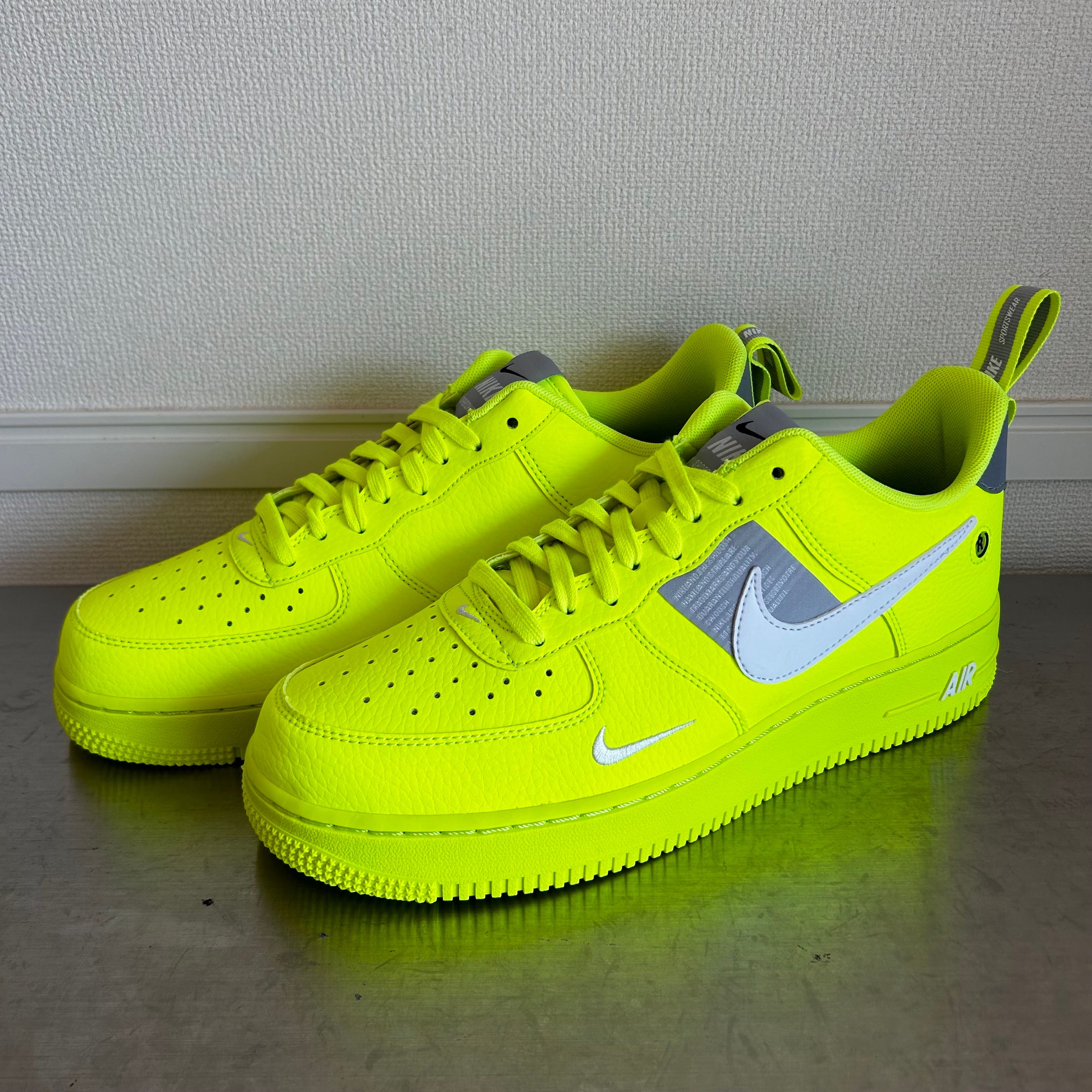 Nike Air Force 1 Low Utility "Volt/White/Black/Wolf Grey"