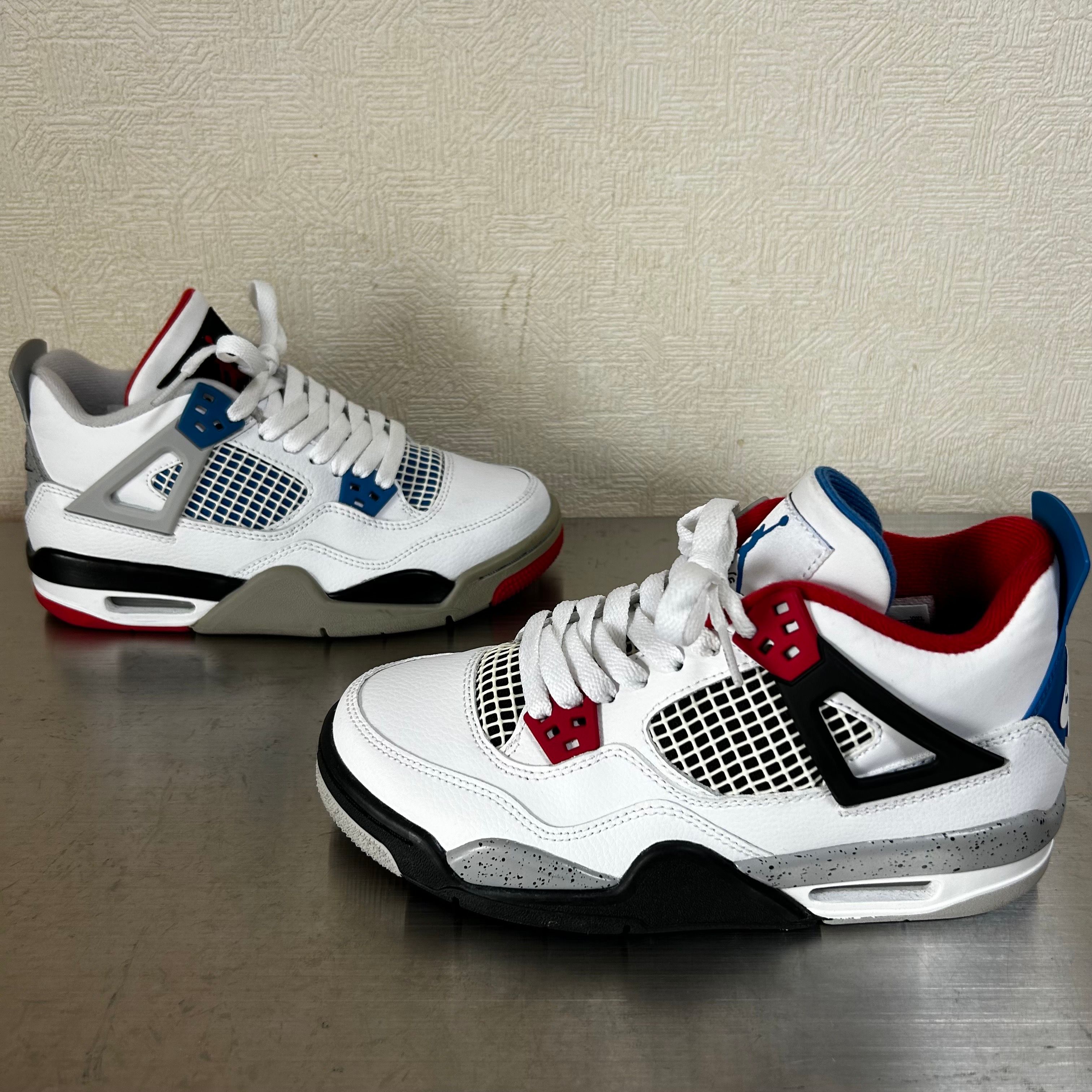 NIKE AIR JORDAN 4 GS WHAT THE 4