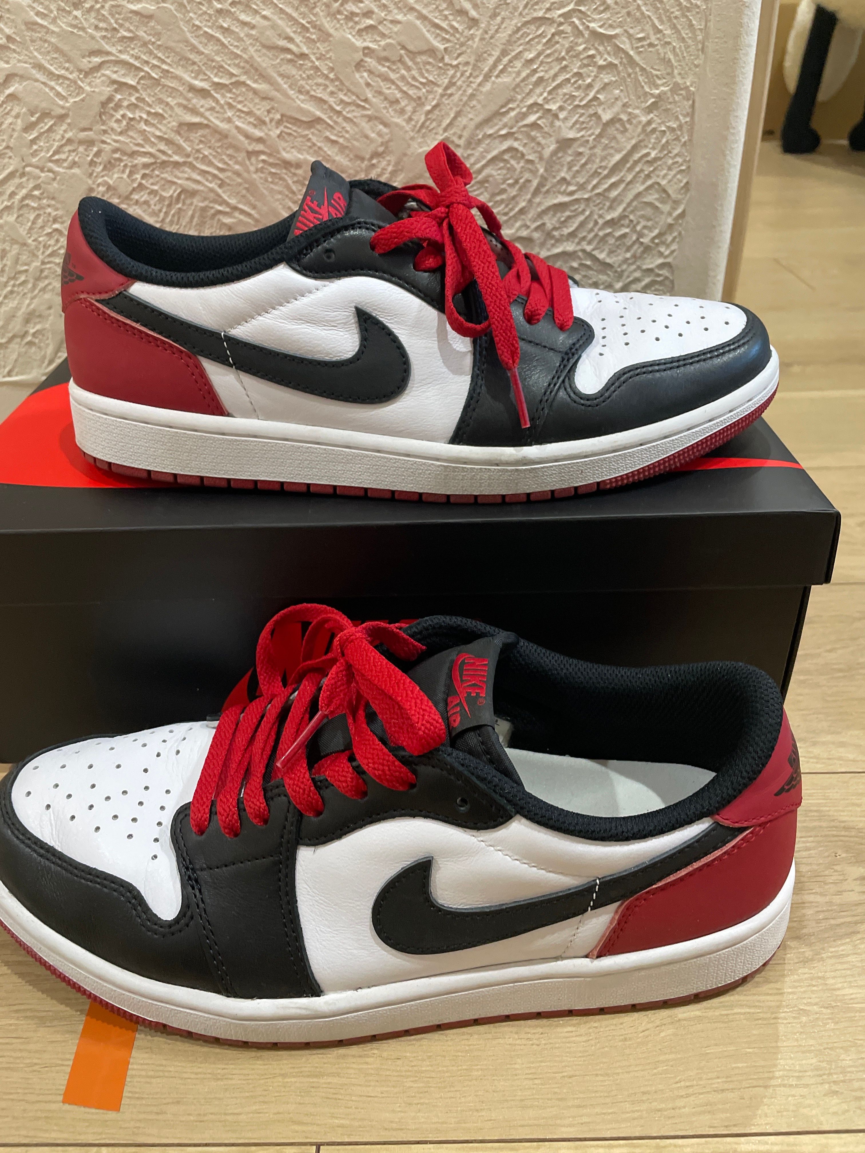 Nike Air Jordan 1 Retro Low OG "Black Toe"