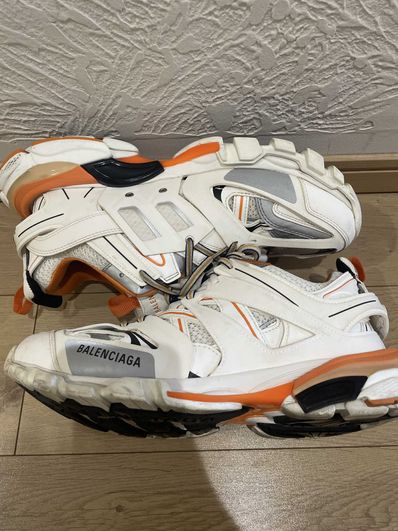 Balenciaga Track Sneaker "White/Orange"