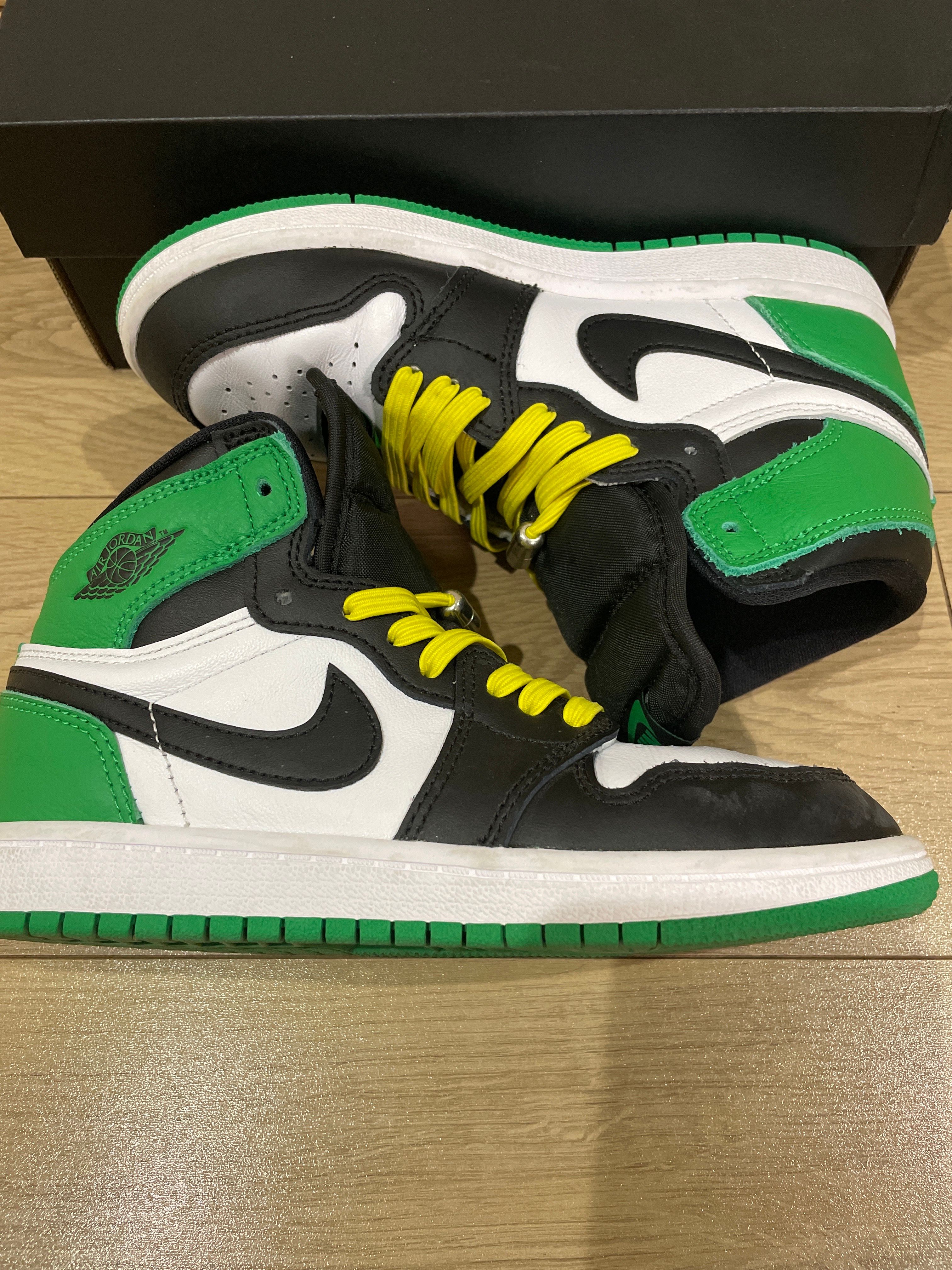 Nike PS Air Jordan 1 Retro High OG "Celtics/Black and Lucky Green" (2023)