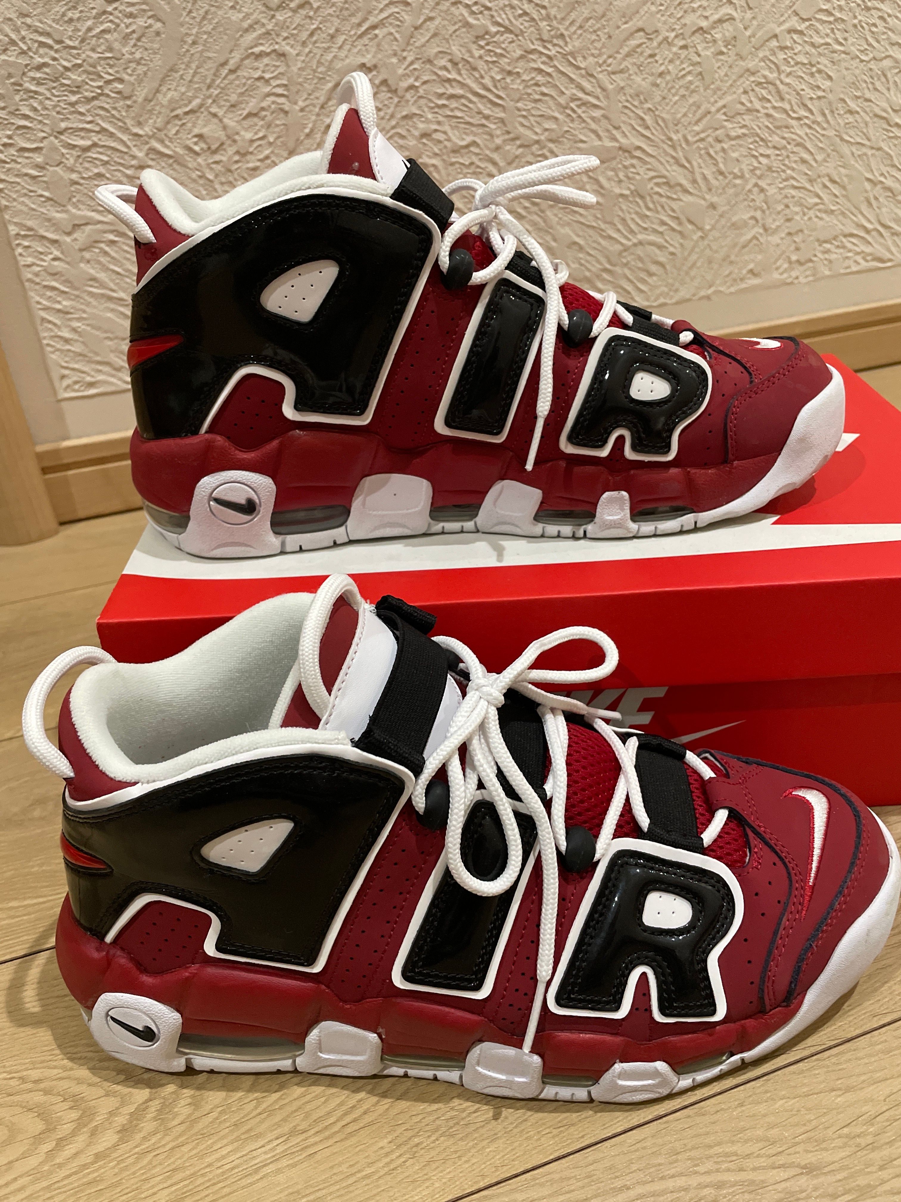 Nike Air More Uptempo ’96 "Black and Varsity Red" (2021)