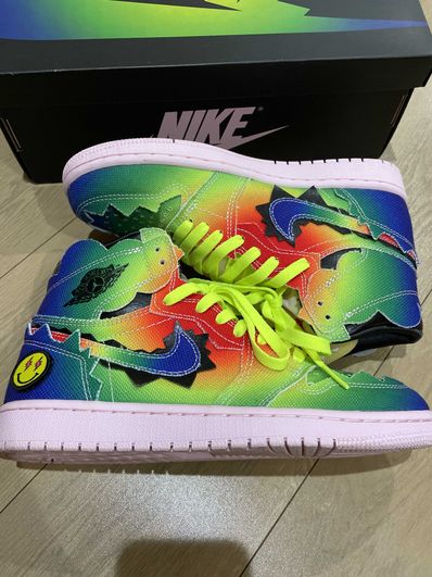 J Balvin × Nike Air Jordan 1 High OG "Rainbow"