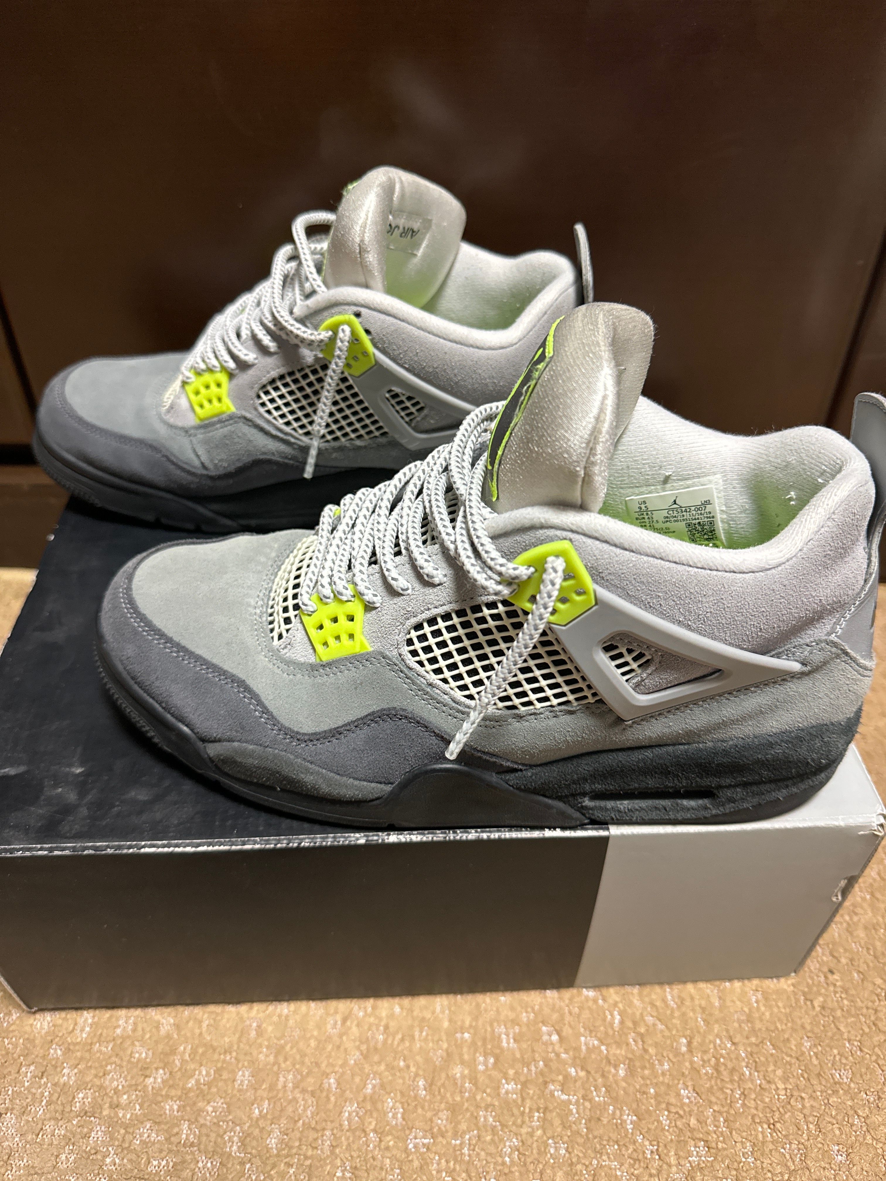 NIKE AIR JORDAN 4 RETRO LE "NEON"