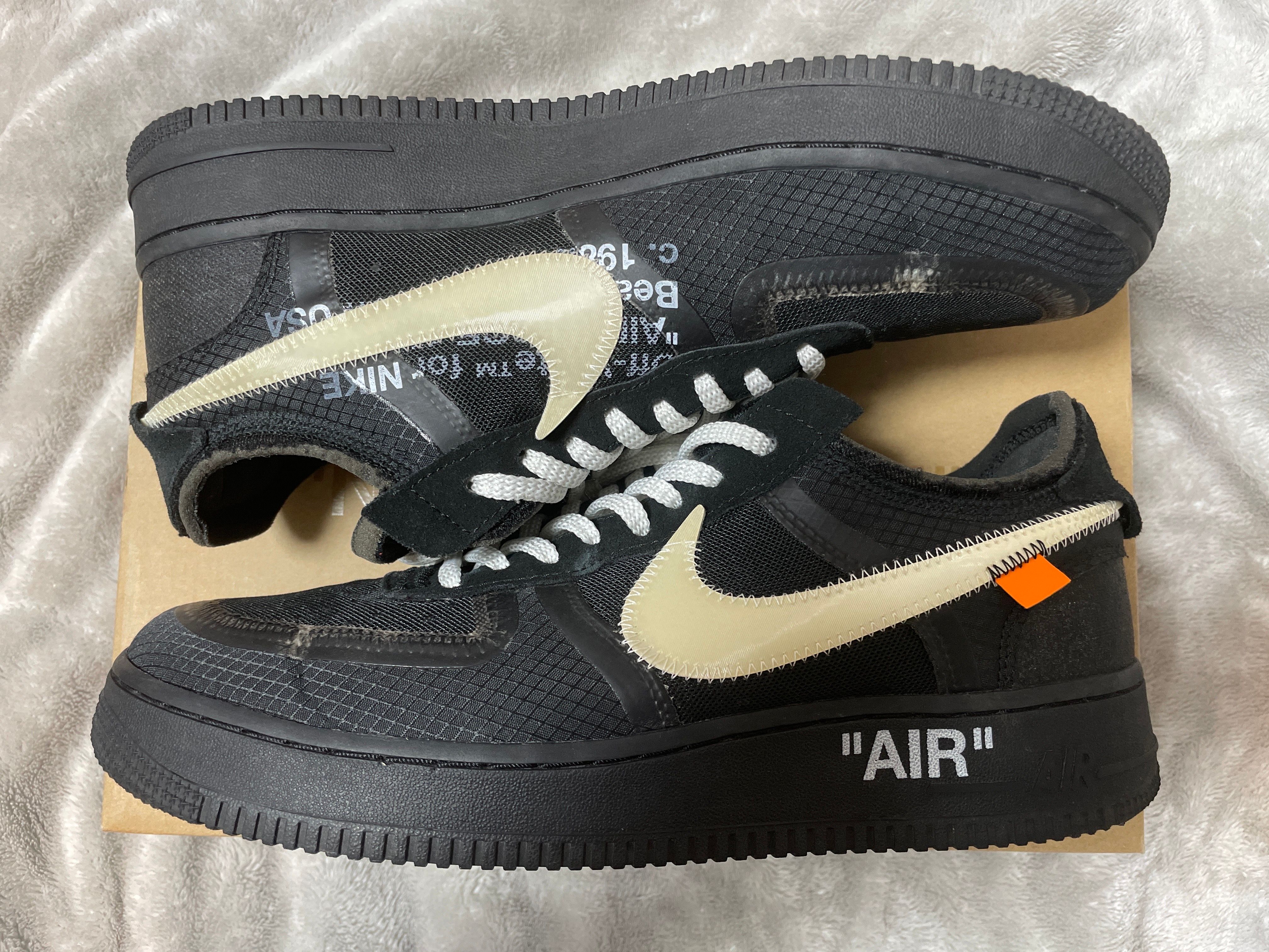 Off-White × Nike Air Force 1 Low "Black"