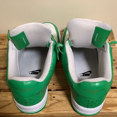 Louis Vuitton × Nike Air Force 1 Low by Virgil Abloh "White & Gym Green"