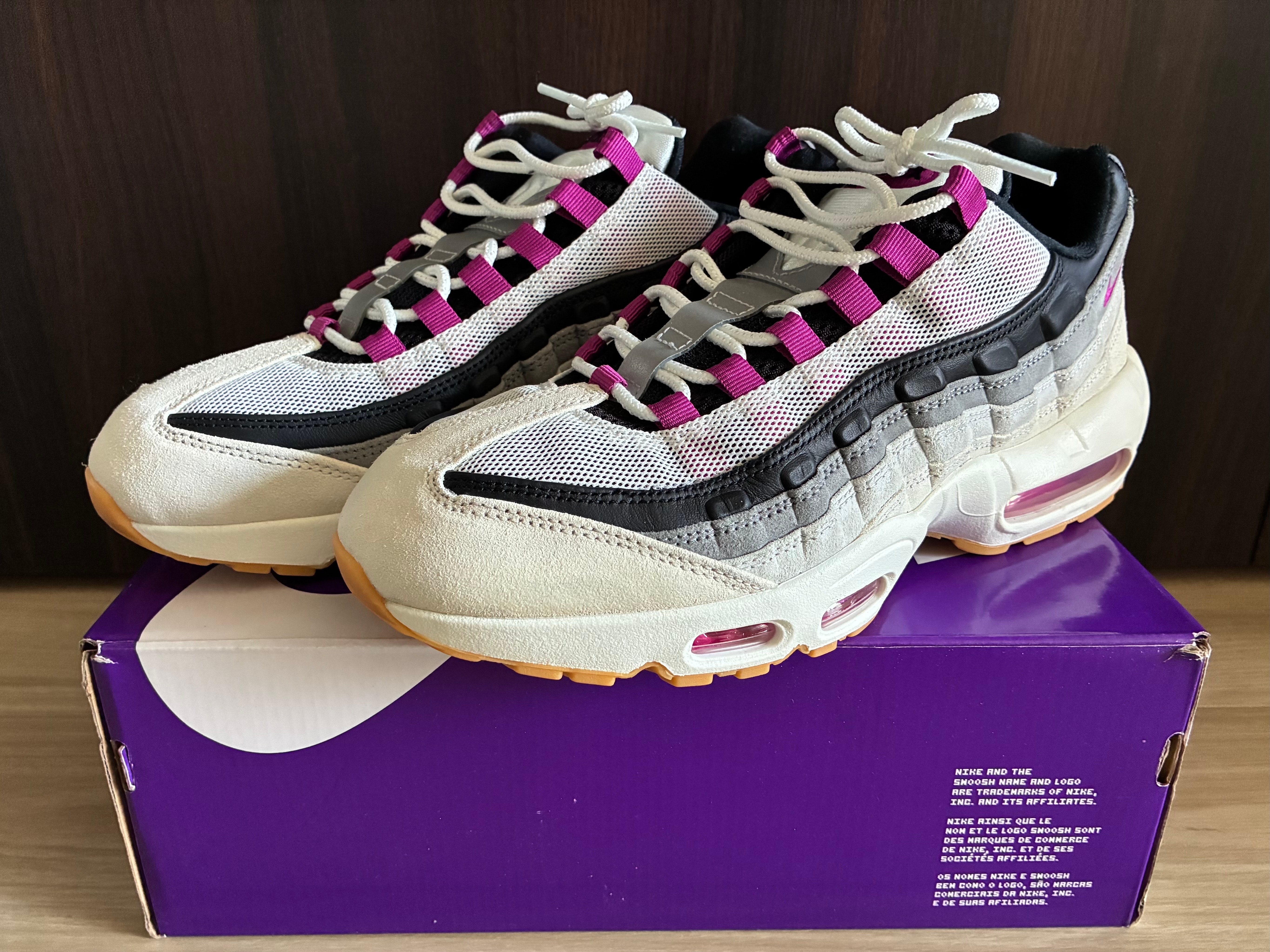 Nike SB Air Max 95 "Summit White/Cactus Flower"