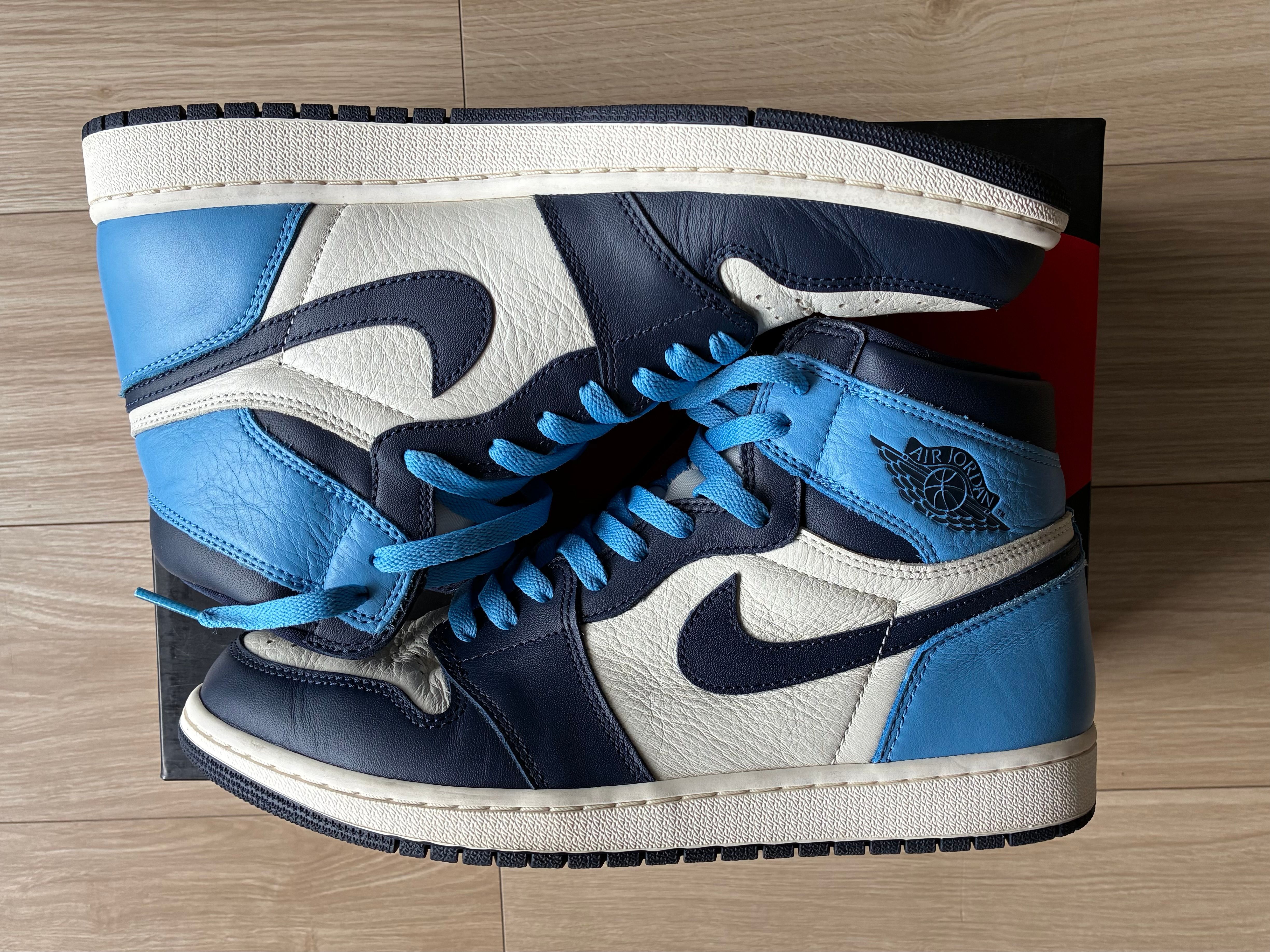 Nike Air Jordan 1 Retro High OG "Obsidian/University Blue"