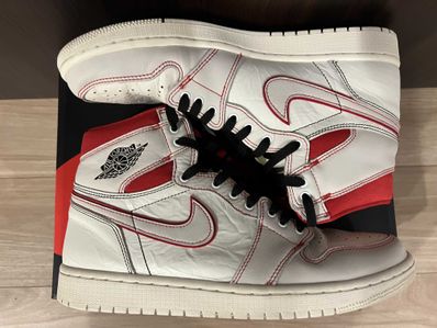 Nike Air Jordan 1 Retro High OG "Sail/University Red"