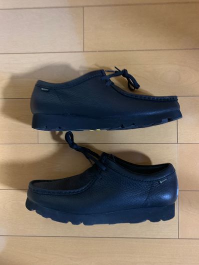 Clarks Wallabee GTX "Black Leather"