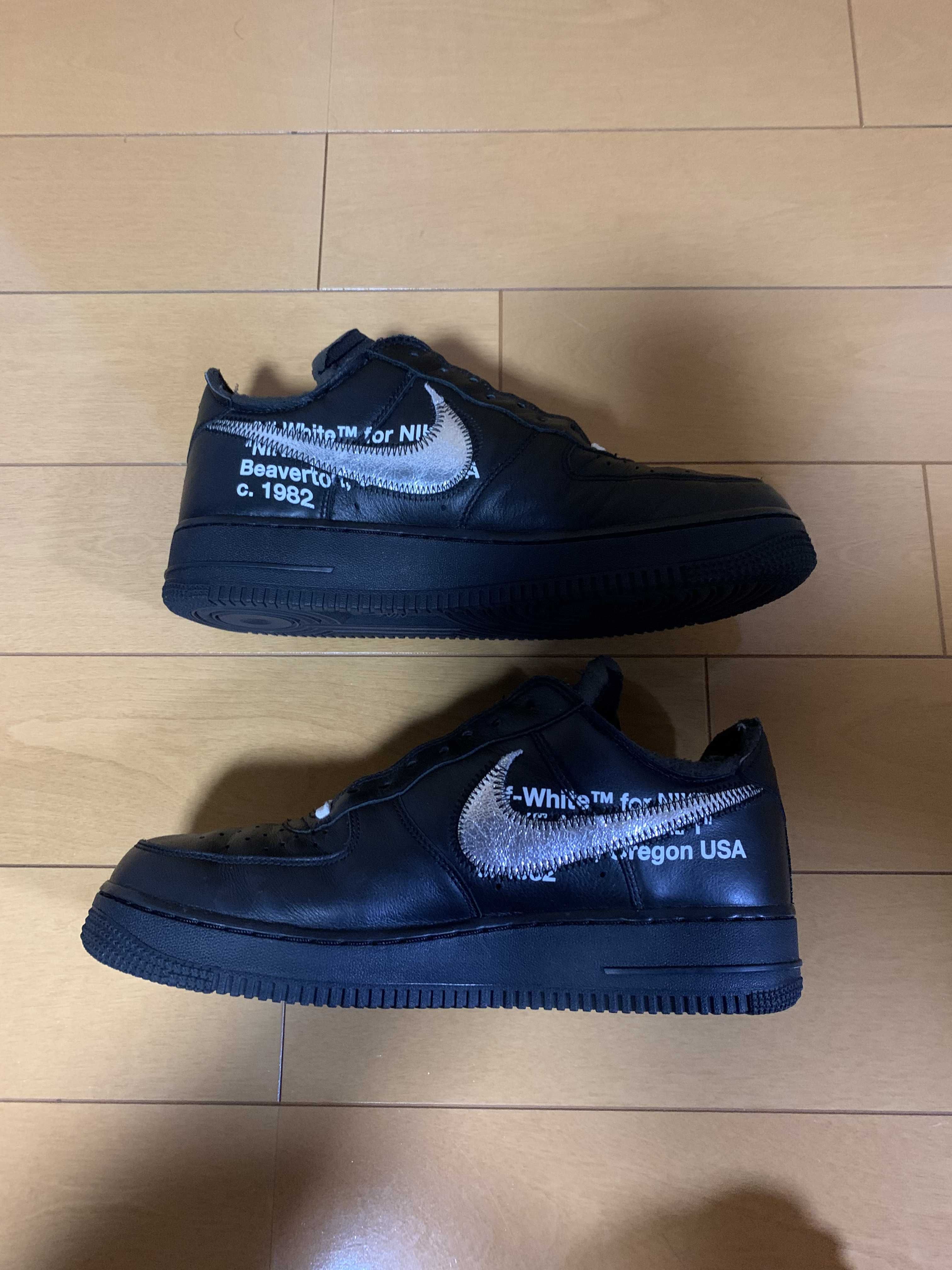 Off-White × Moma × Nike Air Force 1 Low "Black"