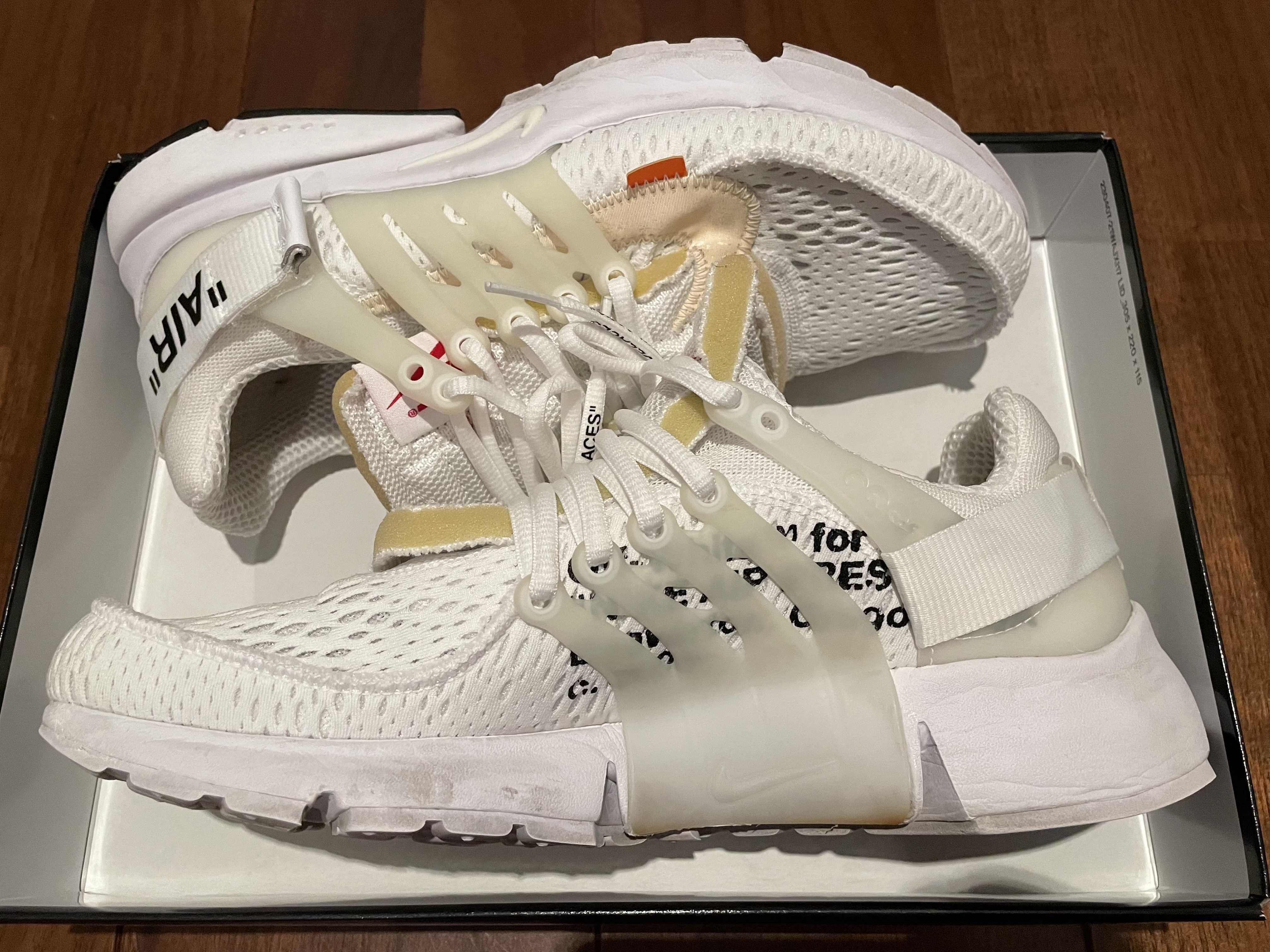 Off-White × Nike Air Presto "White/Black/Cone"
