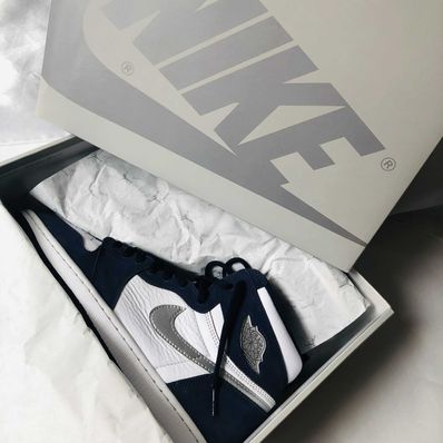 Nike Air Jordan 1 High OG CO.JP "White/Midnight Navy" (2020)(ブリーフケースなし)