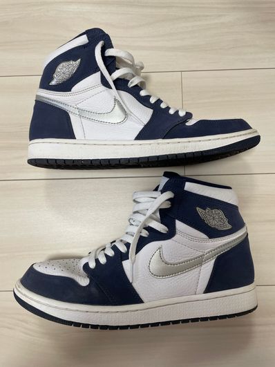 Nike Air Jordan 1 High OG CO.JP "White/Midnight Navy" (2020)(ブリーフケースなし)
