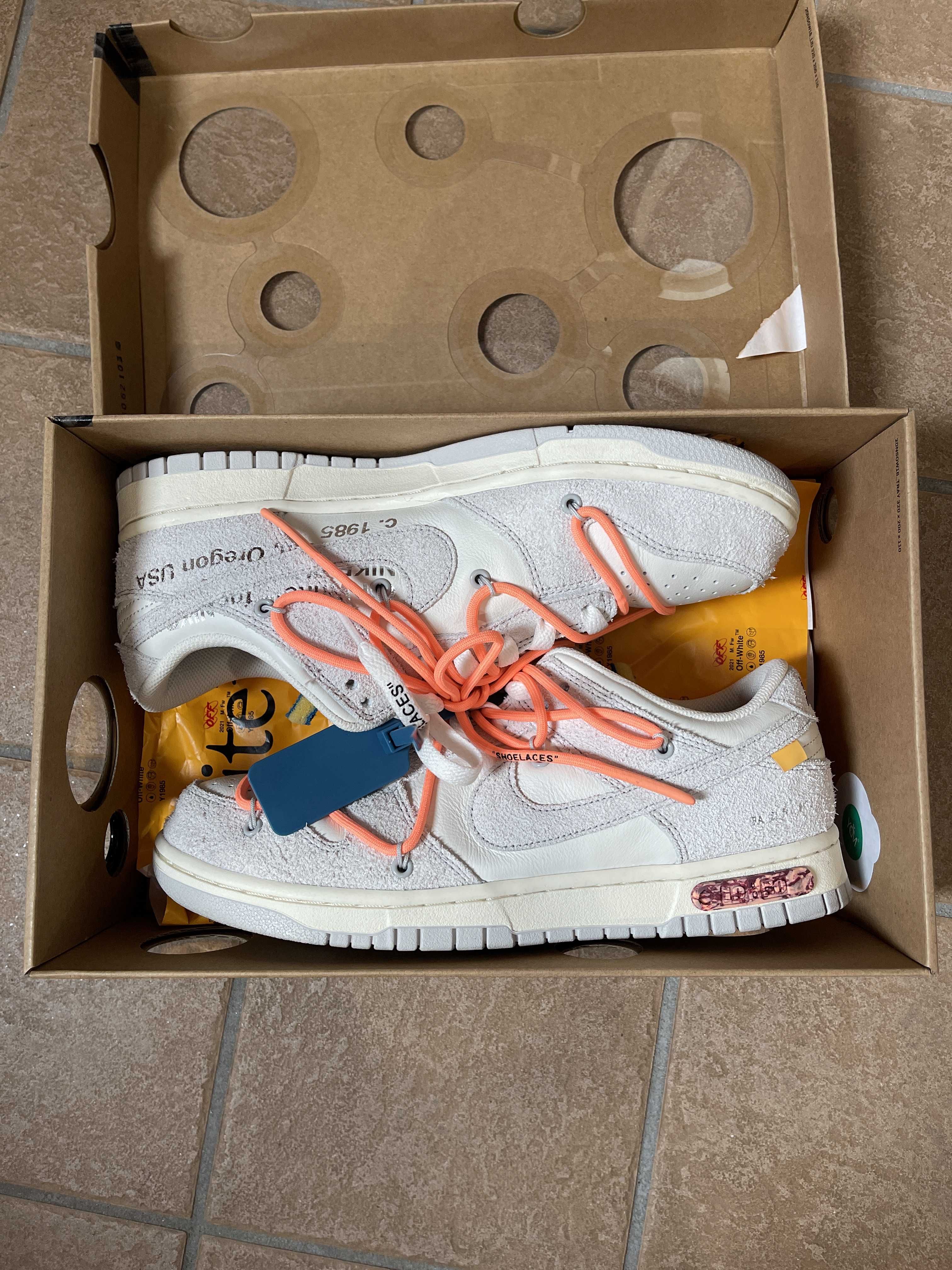 Off-White × Nike Dunk Low 1 of 50 "Lot.19"