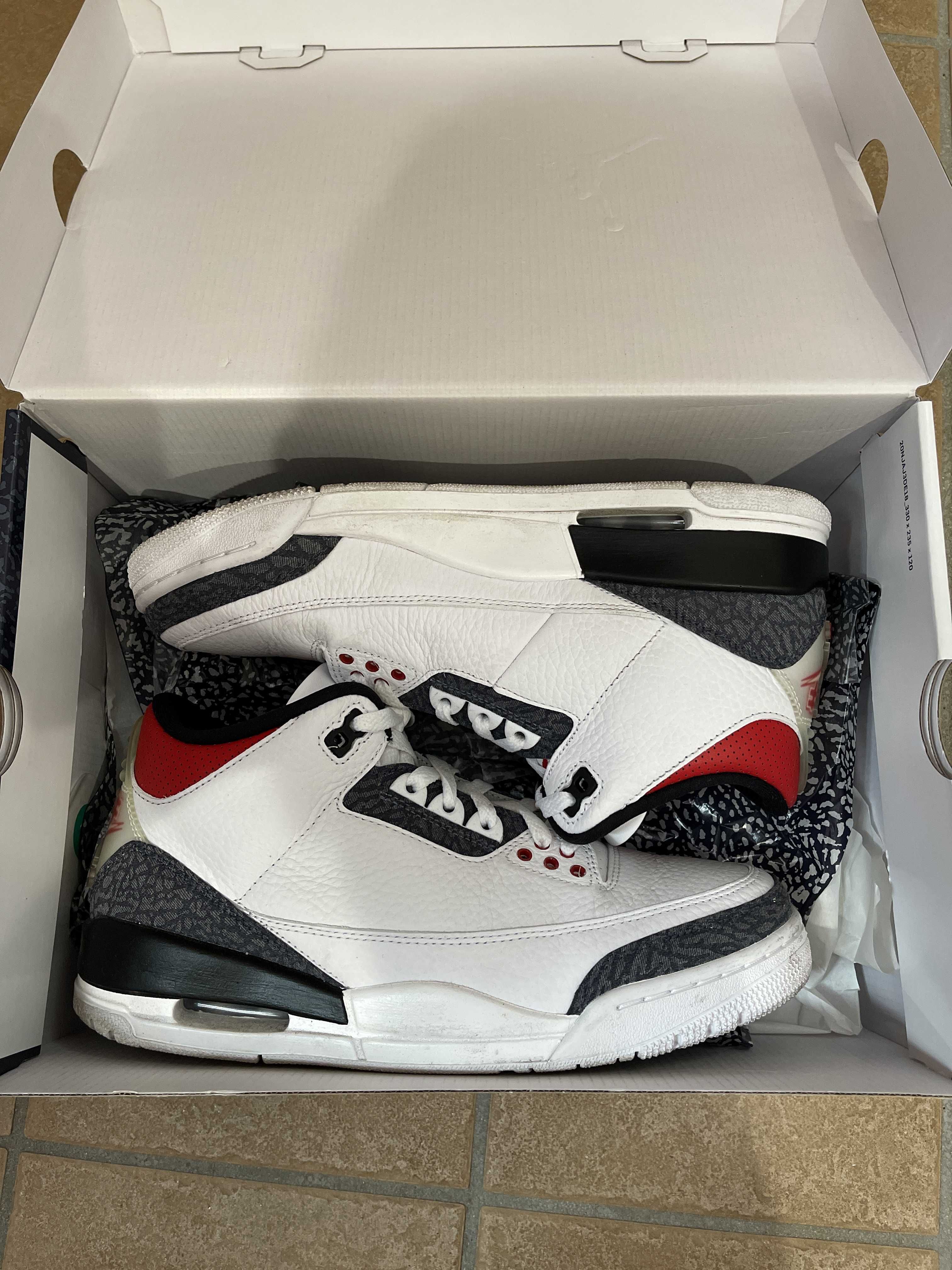 Nike Air Jordan 3 Retro SE-T CO JP "Fire Red Denim"