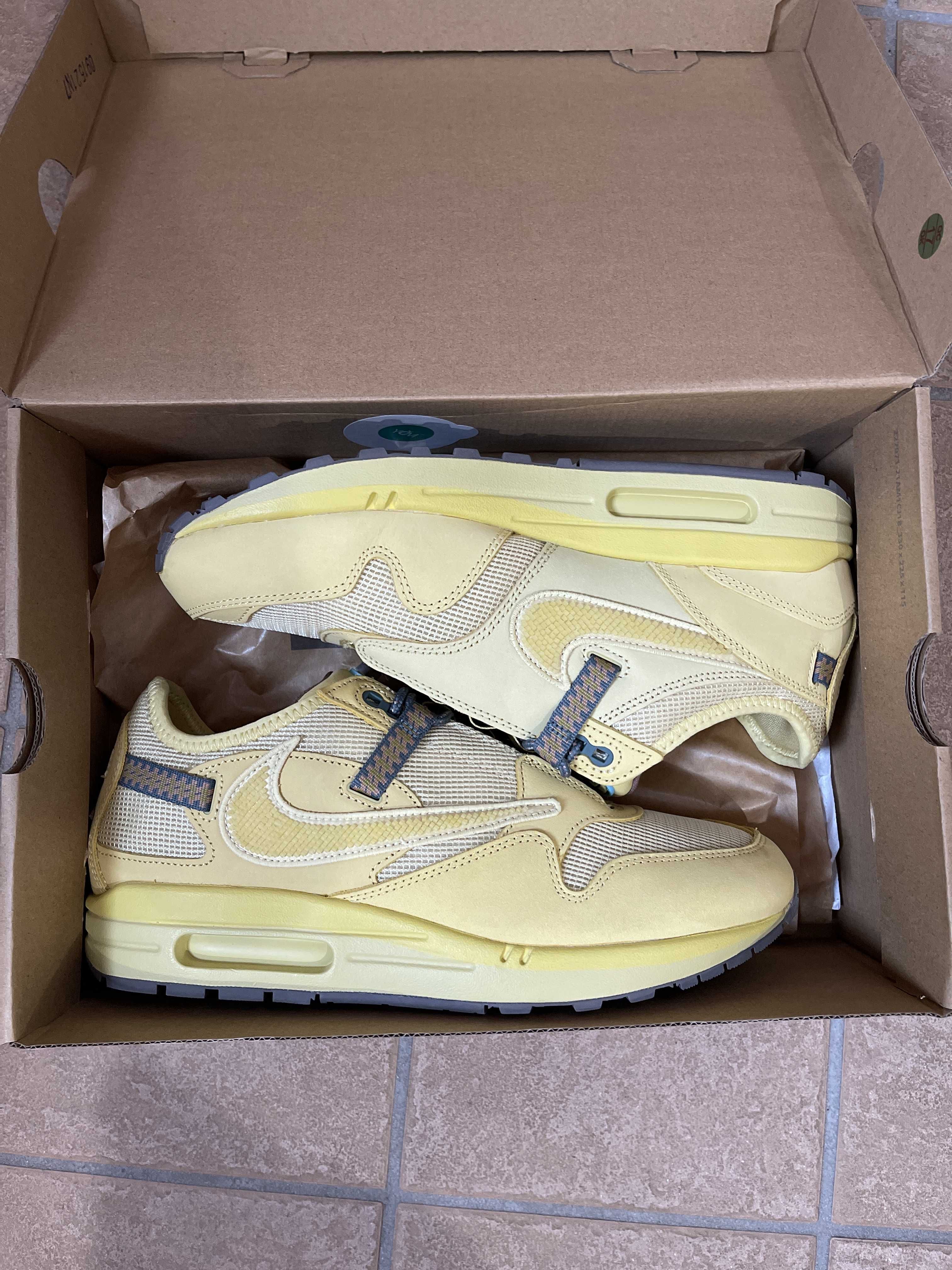 Travis Scott × Nike Air Max 1 "CACT.US Gold"
