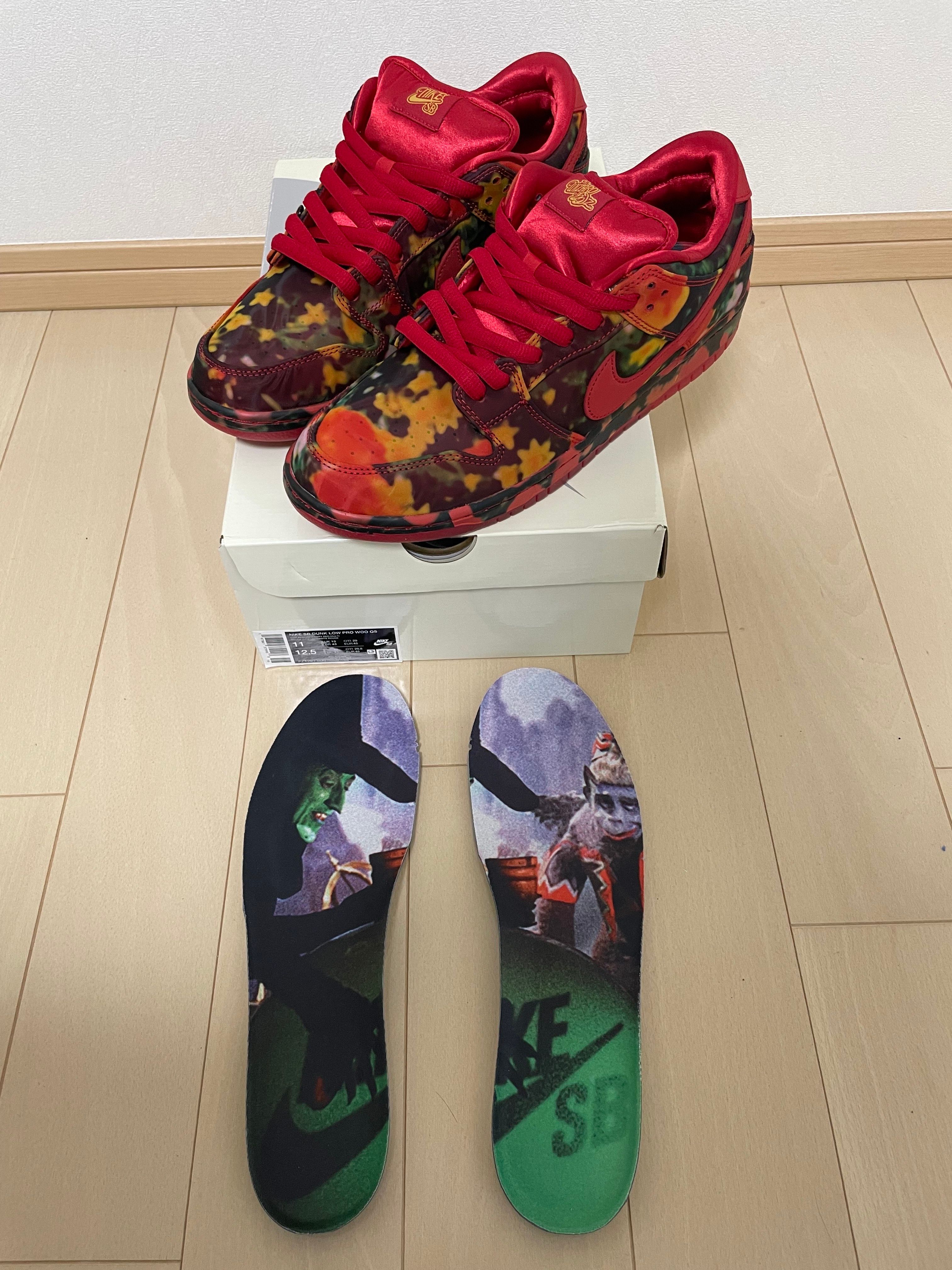 オズの魔法使い × ナイキSB TDダンクロー \"ポピーフィールド\"【即購入可】 The Wizard of Oz × Nike SB TD Dunk Low 