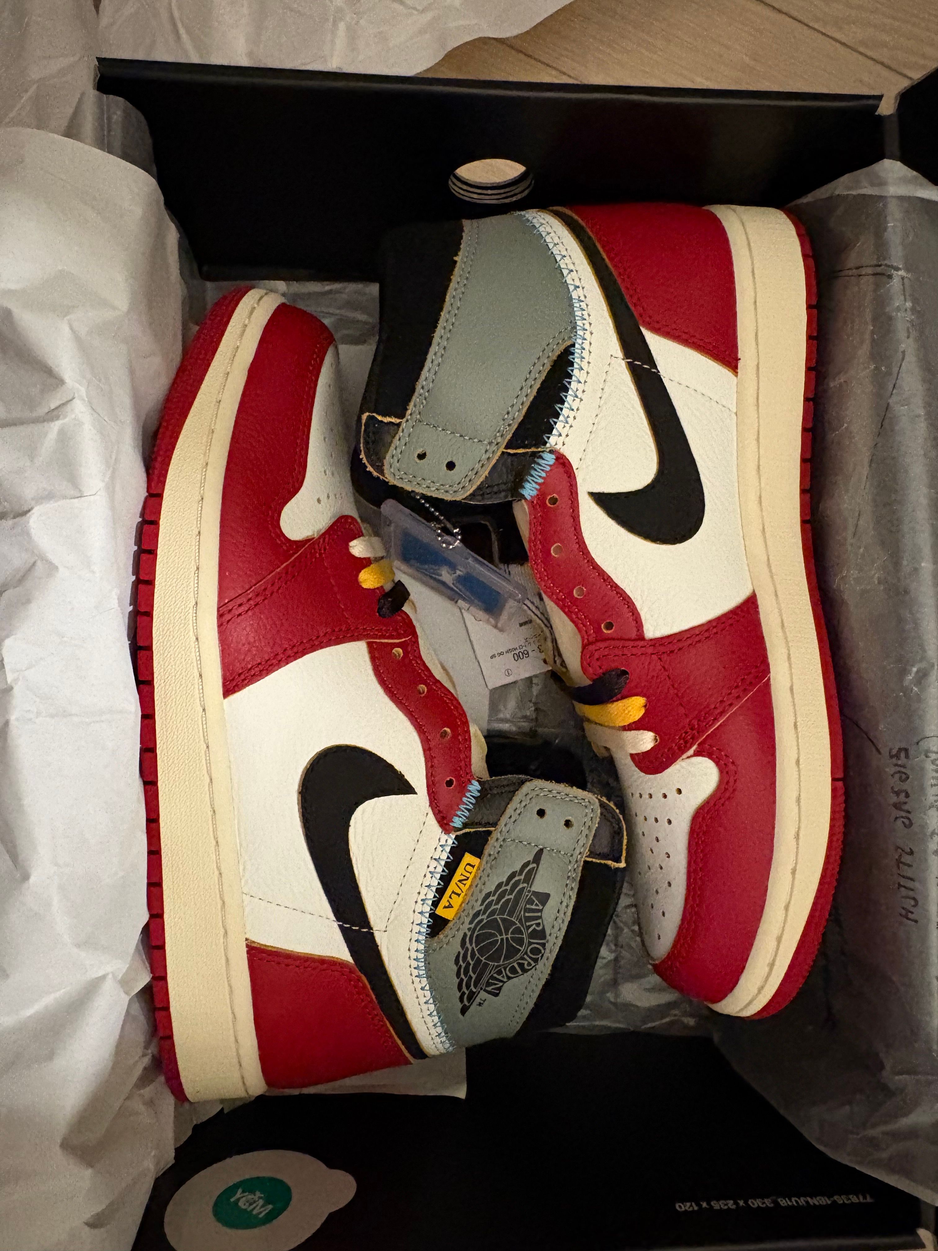 UNION × Nike Air Jordan 1 Retro High OG "Chicago/Shadow"