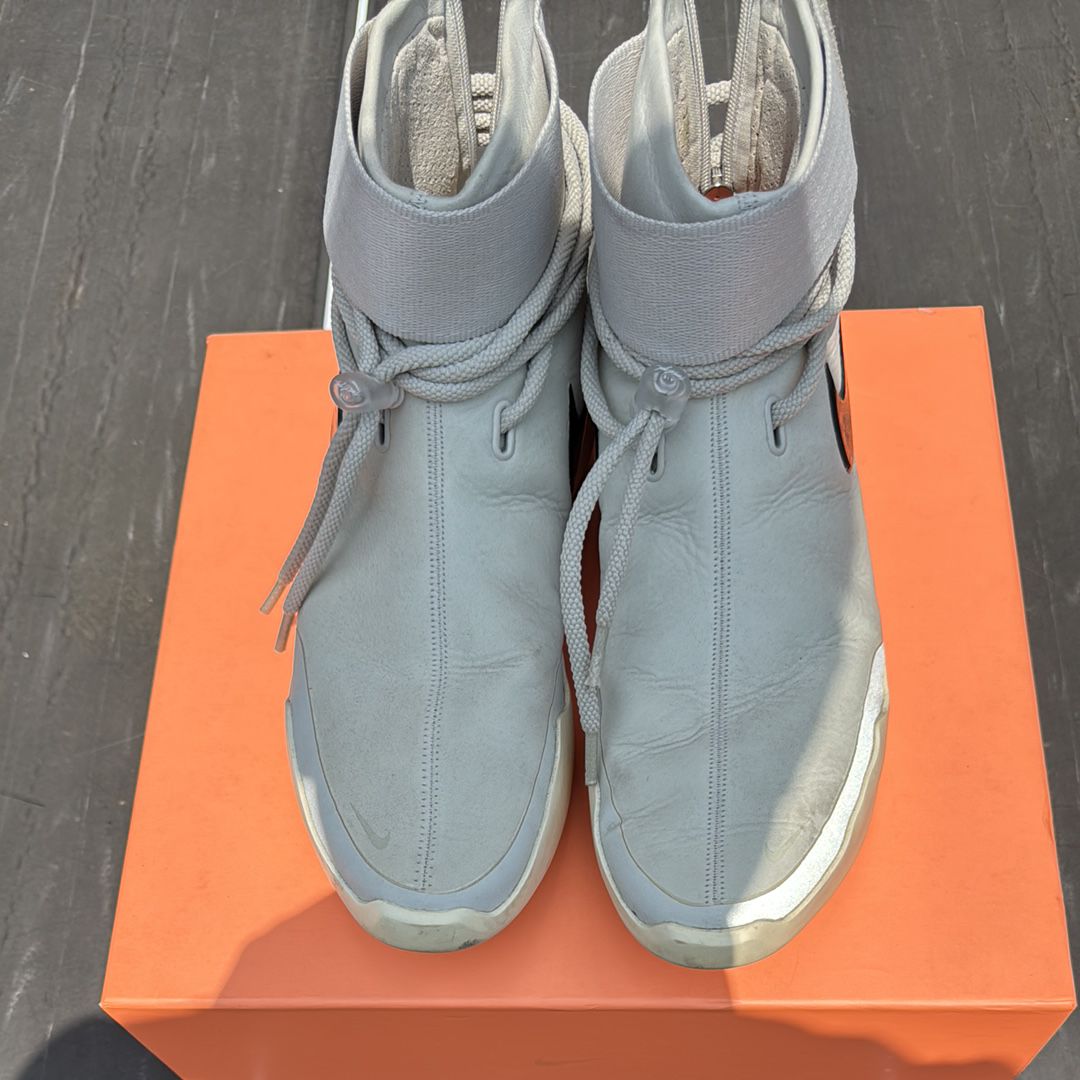 Fear Of God × Nike Air Fear Of God 1 SA "Light Bone Black"