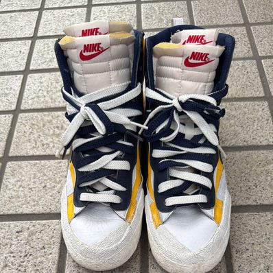 sacai × Nike Blazer Mid "Varsity Maize/Varsity Red"
