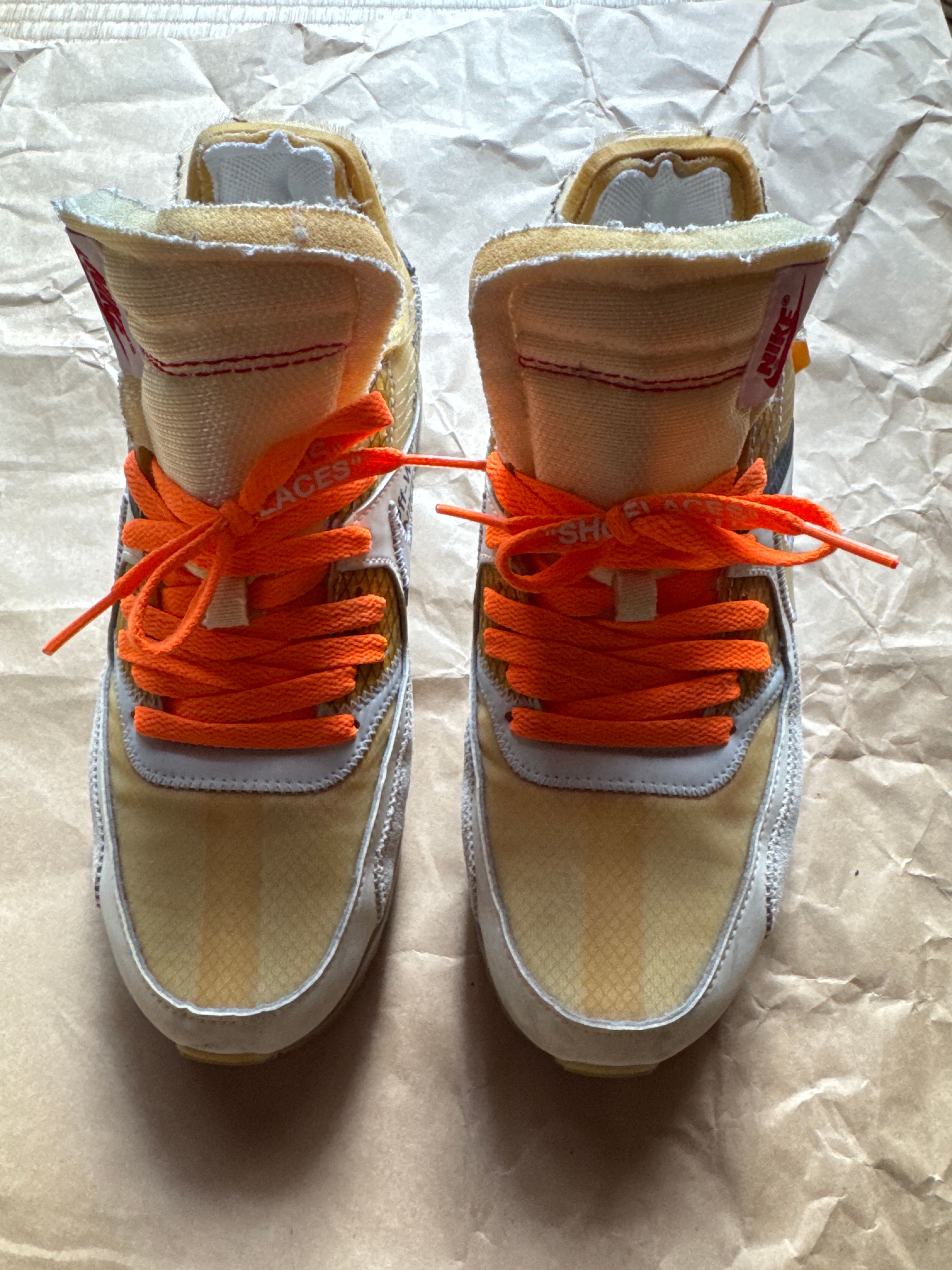 Off-White × Nike Air Max 90 "The 10/Sail"