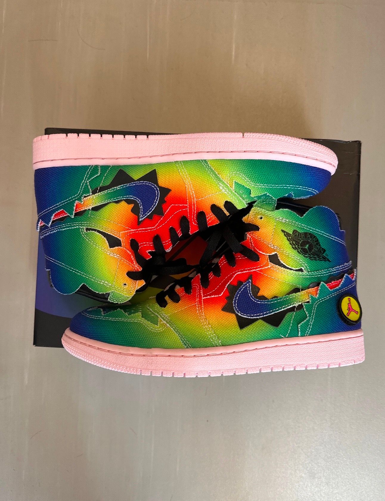 J Balvin × Nike Air Jordan 1 High OG "Rainbow"
