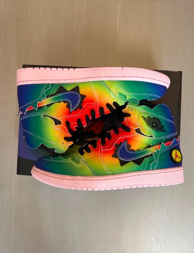 J Balvin × Nike Air Jordan 1 High OG "Rainbow"