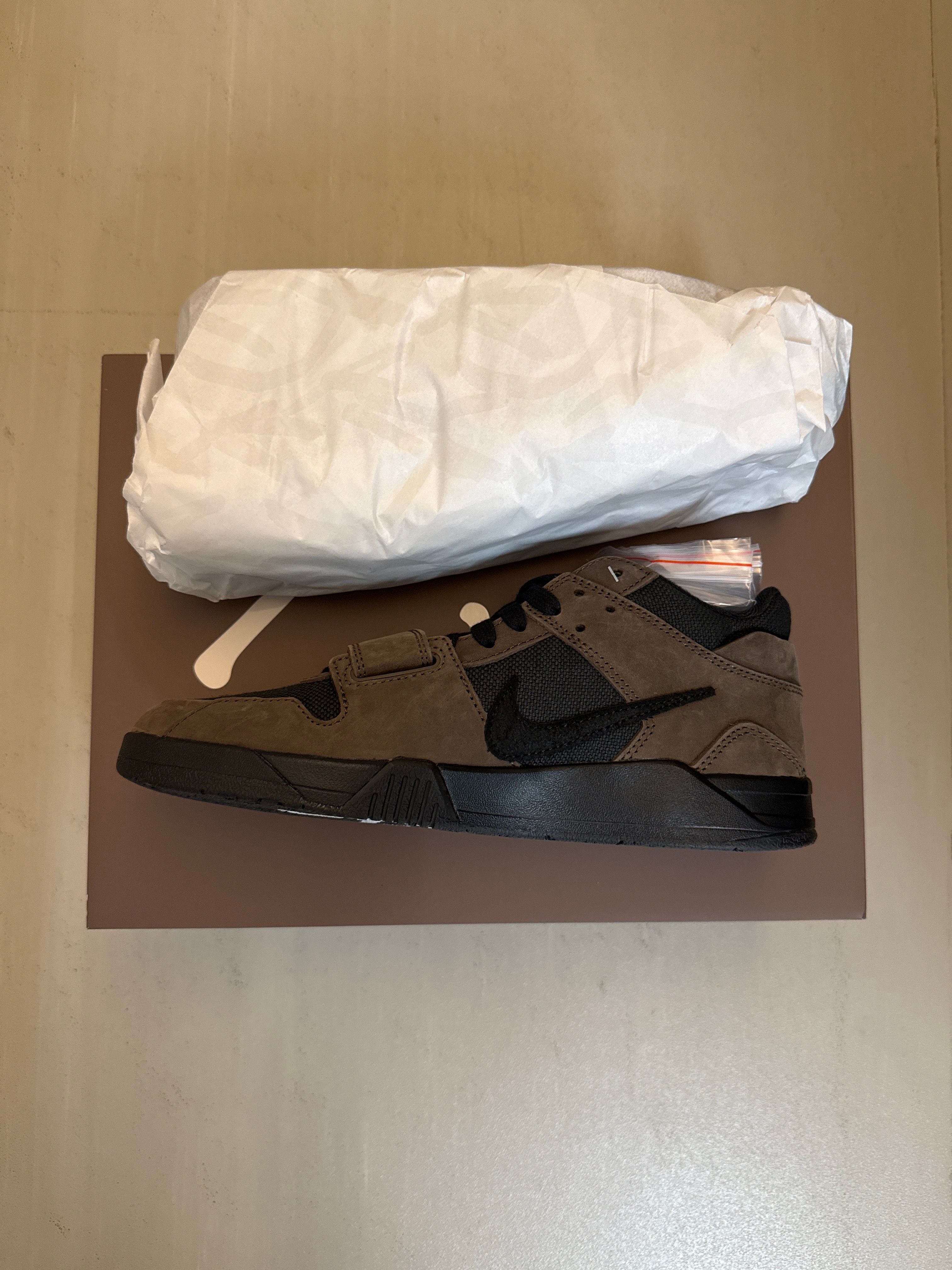 Travis Scott × Nike Jordan Jumpman Jack TR CJ1 T-Rexx "Black and Dark Mocha"
