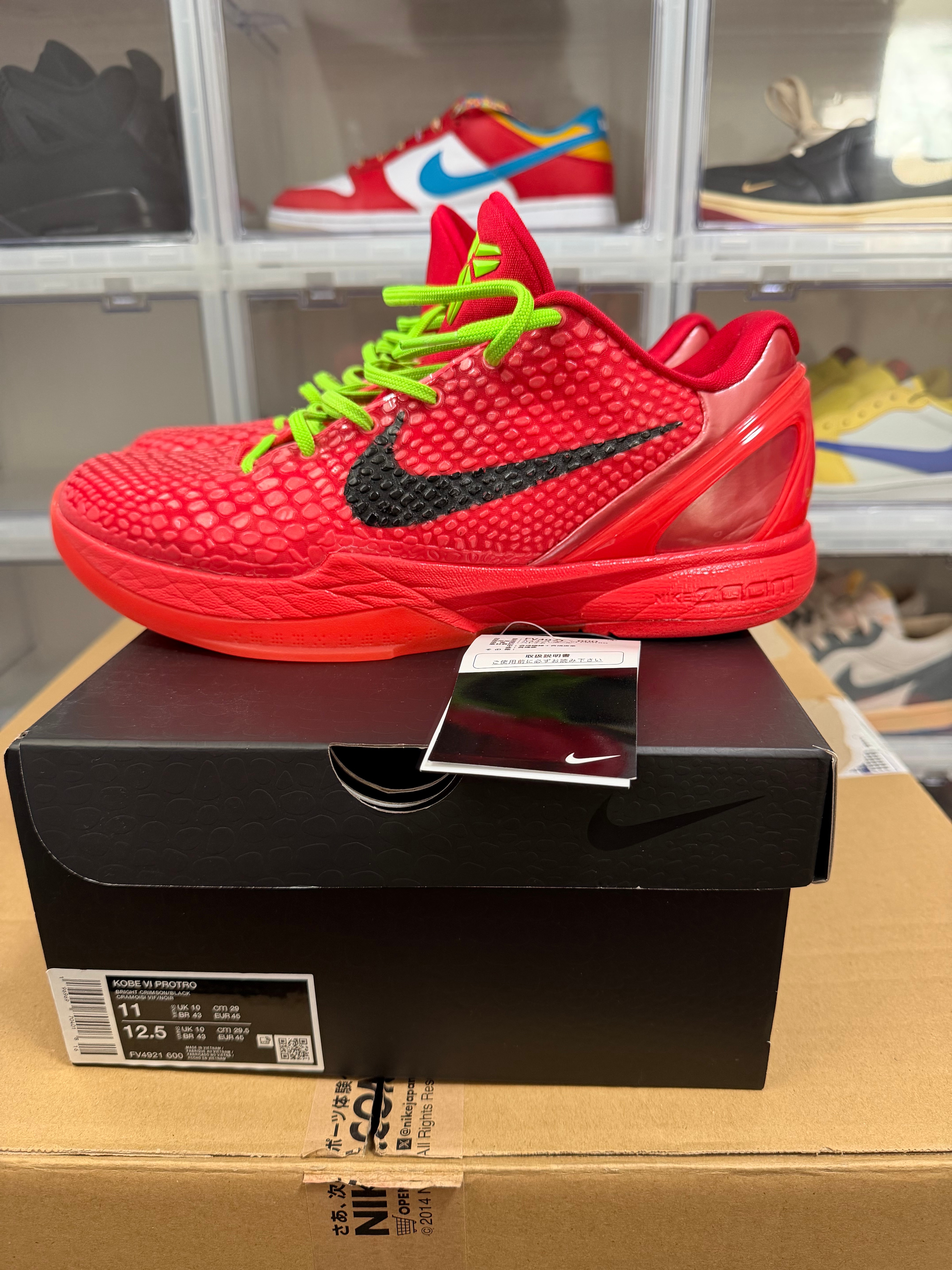 Nike Kobe 6 Protro "Reverse Grinch"