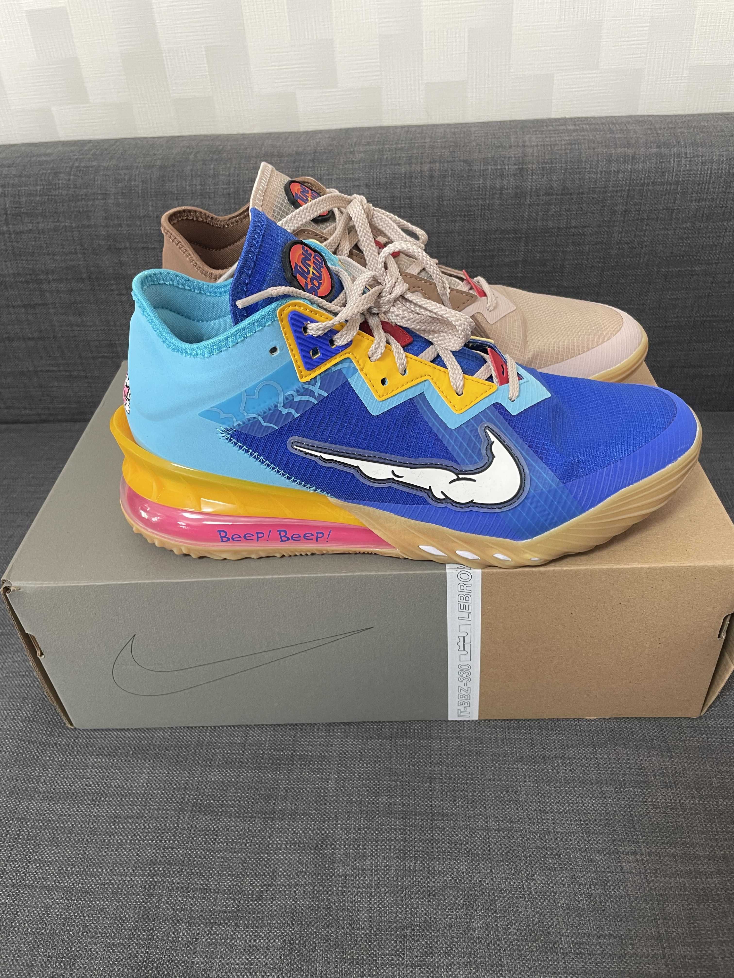 SPACE PLAYERS × NIKE LEBRON 18 LOW "WILE E. × ROADRUNNER"