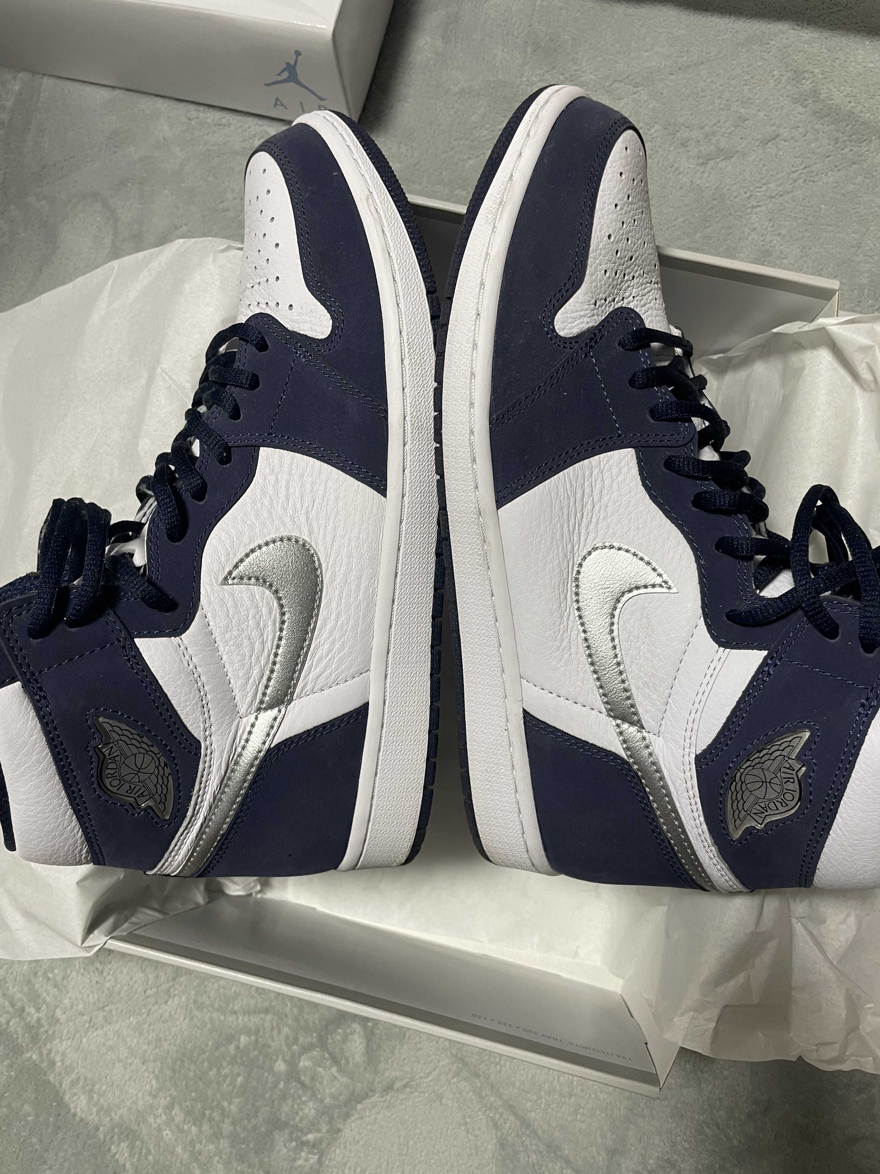 Nike Air Jordan 1 High OG CO.JP "White/Midnight Navy" (2020)(ブリーフケースなし)
