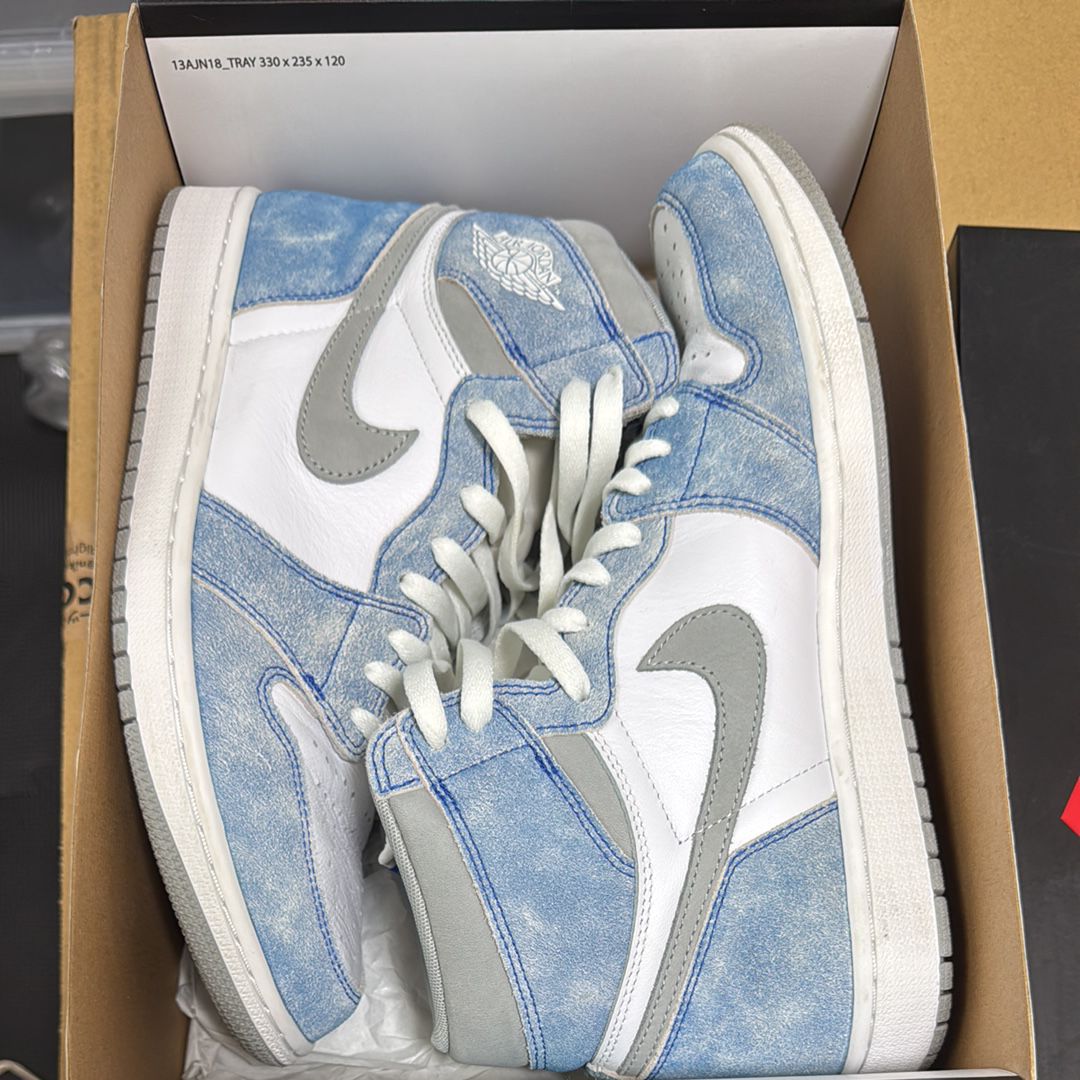 ホスパクエアジョーダン1 HI OG ロイヤルハイパー　28cm USED タイムセール 28cm Nike Air Jordan 1 OG Hyper Royal エア