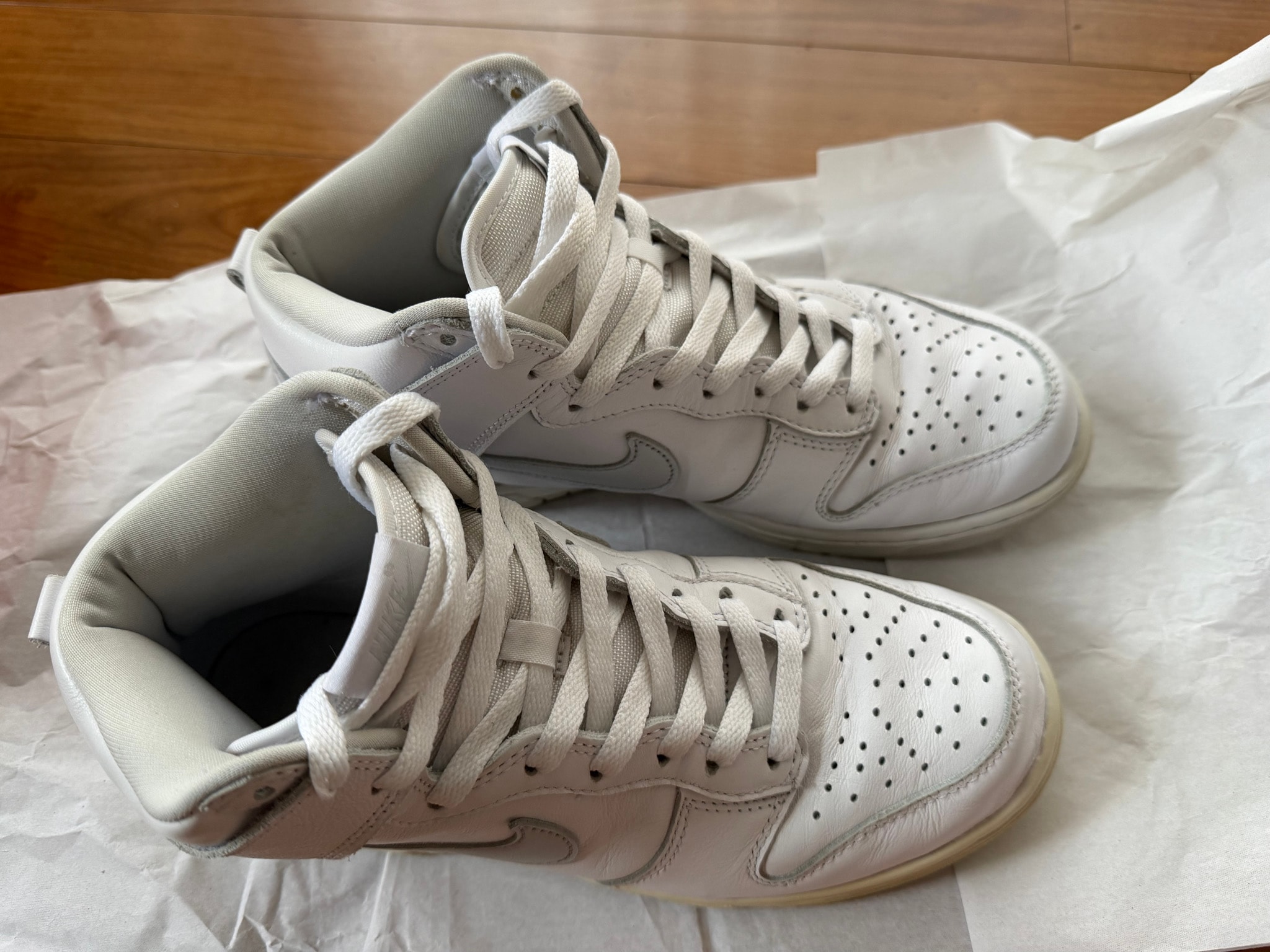 Nike Dunk High "Pure Platinum"