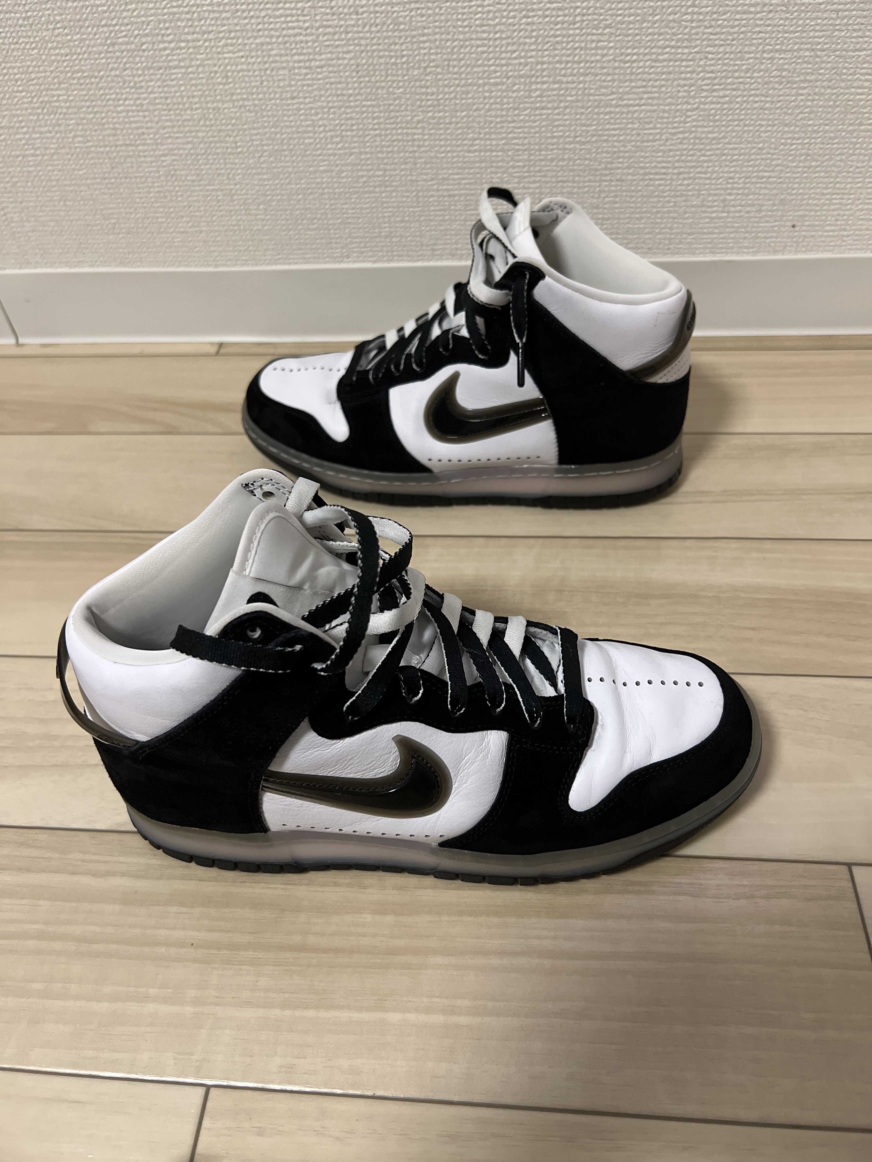 SLAM JAM x NIKE DUNK HIGH "WHITE/CLEAR BLACK"