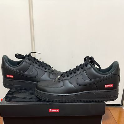 Supreme × Nike Air Force 1 Low "Black"