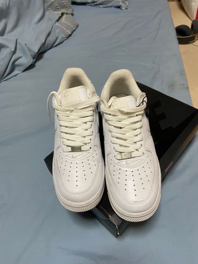 Supreme × Nike Air Force 1 Low "White"