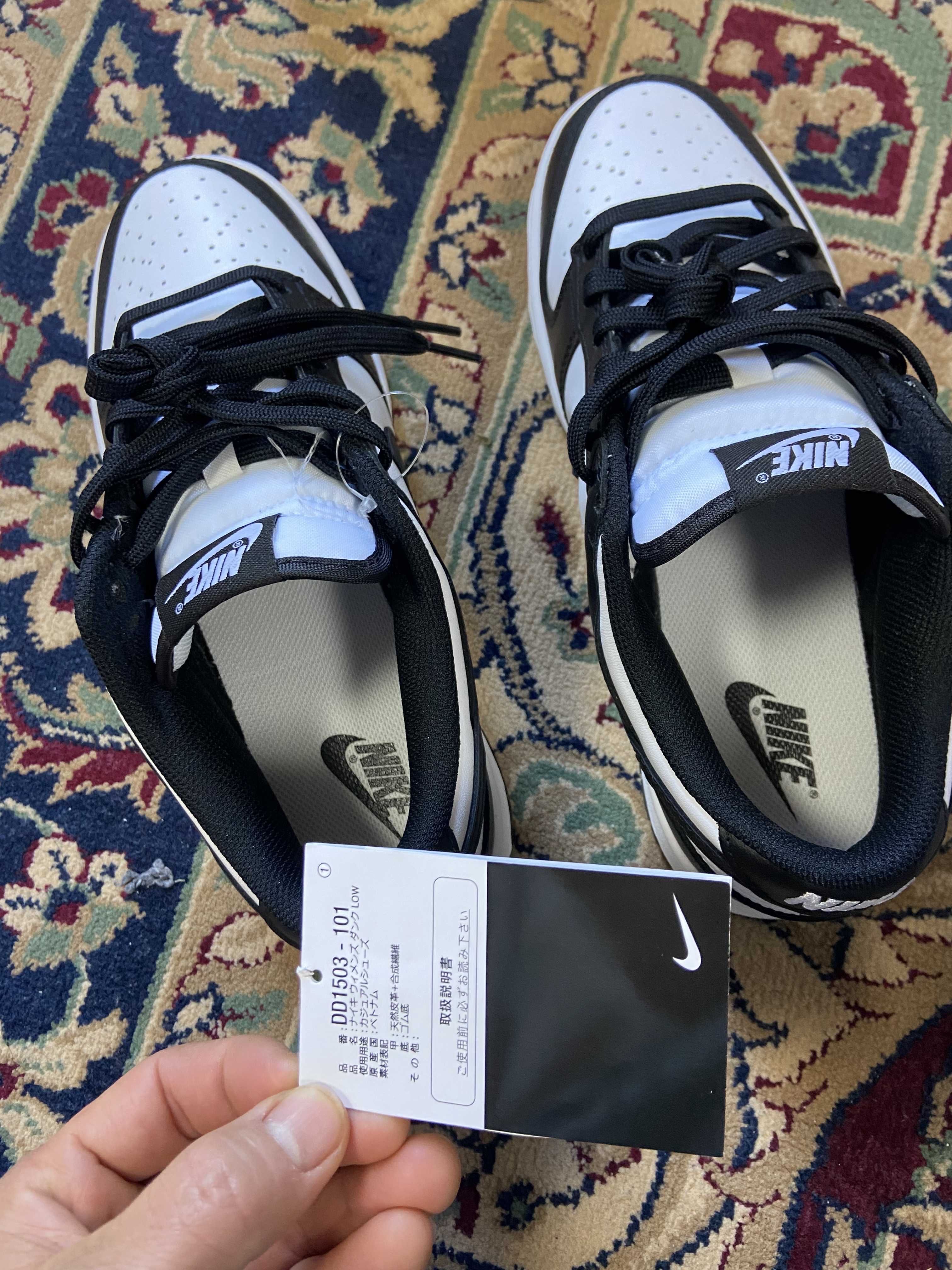 Nike Women's Dunk Low "White/Black"