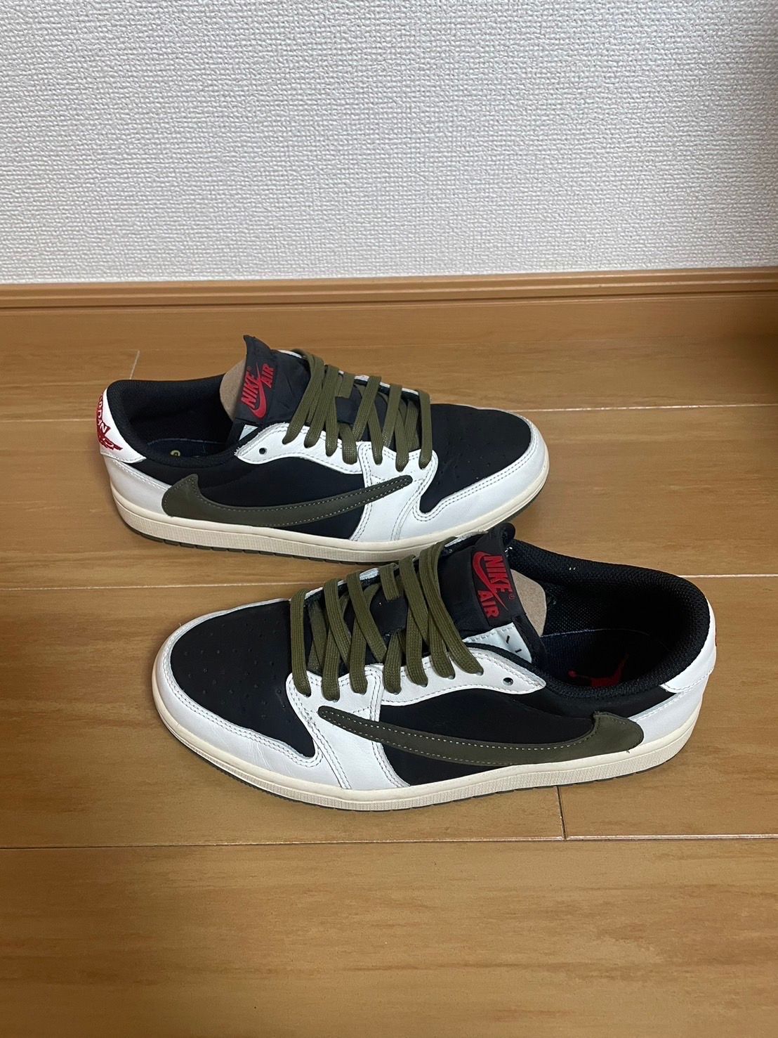 Travis Scott × Nike Women's Air Jordan 1 Low OG "Medium Olive"