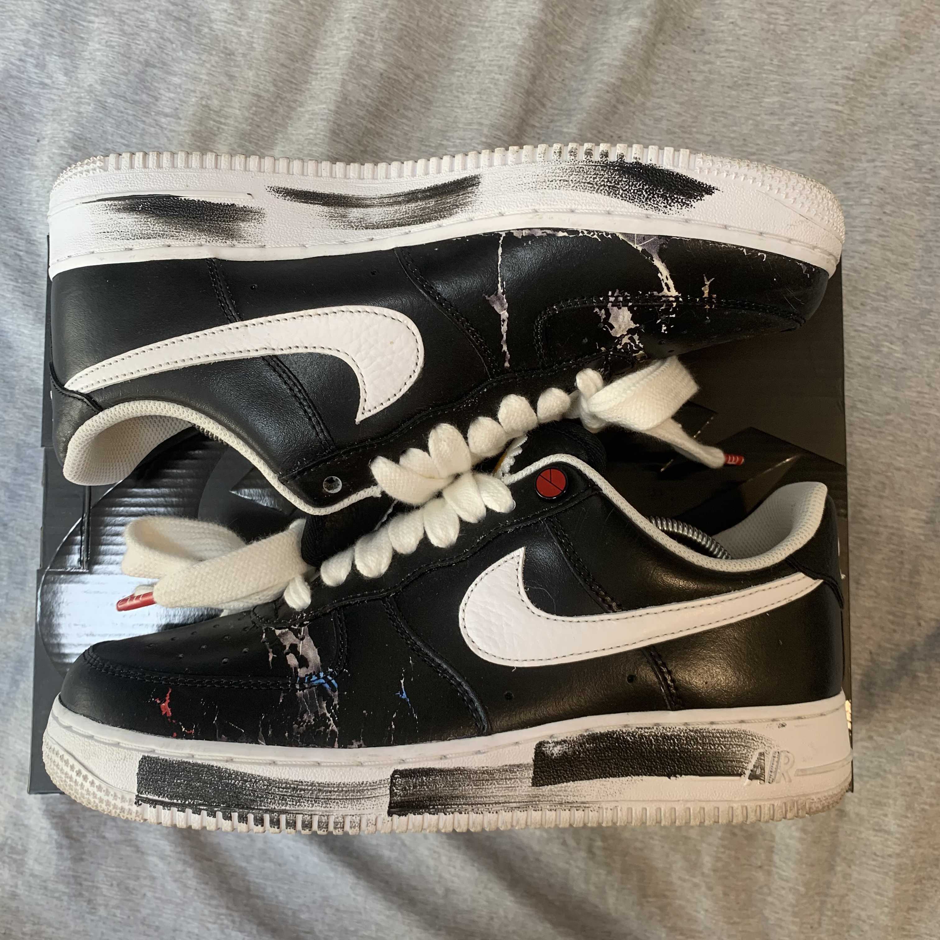 PEACEMINUSONE × Nike Air Force 1 Low Para Noise "Black" / G-DRAGON