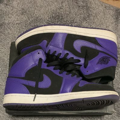 Nike Air Jordan 1 Mid "Black Dark Concord"