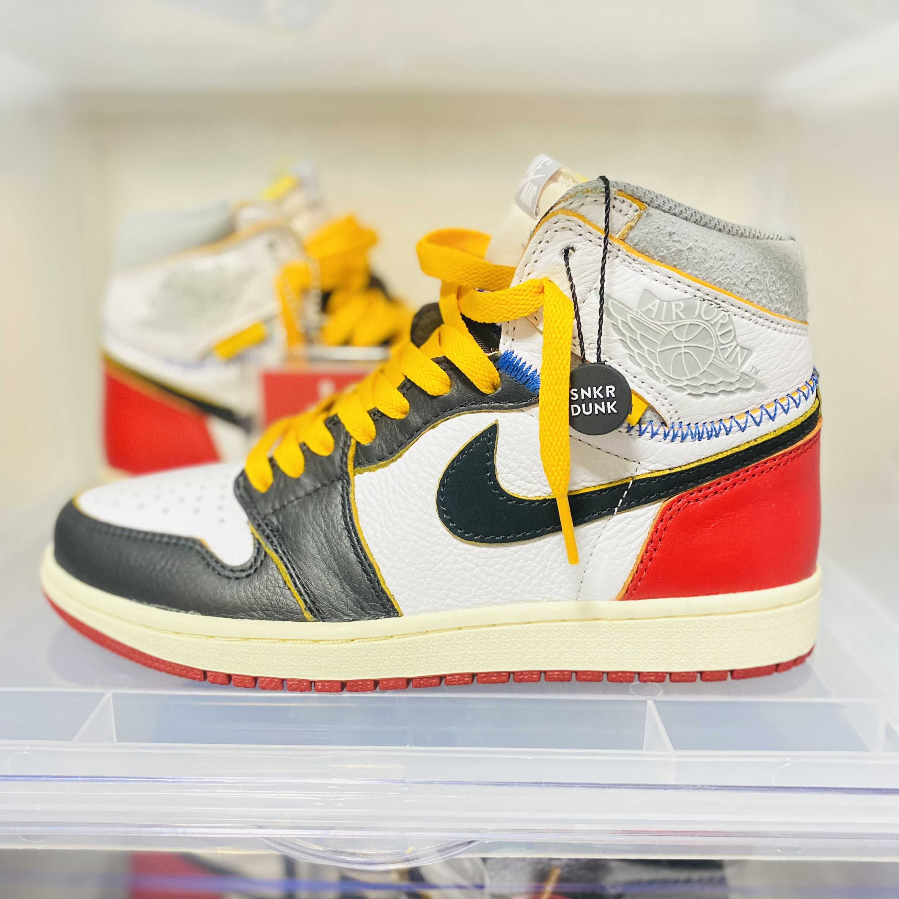 UNION × Nike Air Jordan 1 Retro High OG NRG "Varsity Red/Wolf Grey"