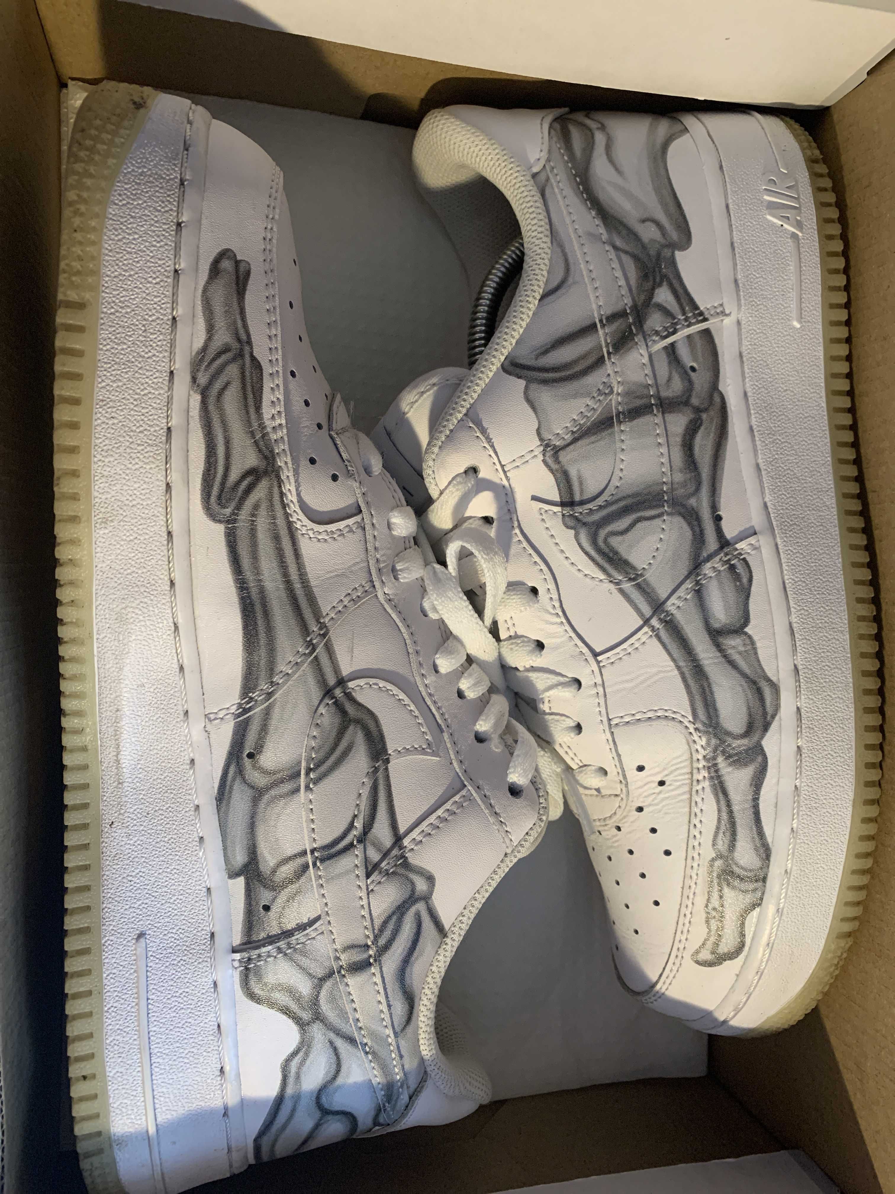 Nike Air Force 1 Low "White Skeleton"