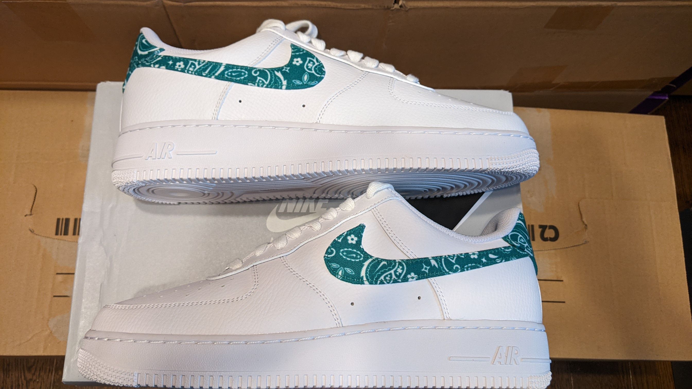 Nike Women's Air Force 1 Low '07 Essential "Green Paisley"
