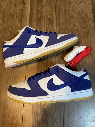 Nike SB Dunk Low "Los Angeles Dodgers/Deep Royal Blue"