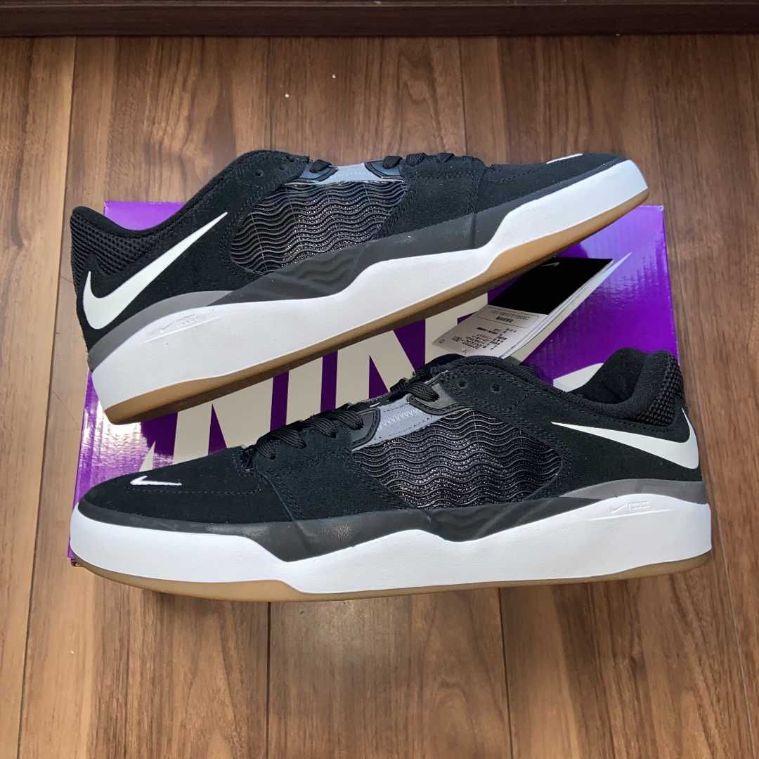 Ishod Wair × Nike SB "Black/White/Dark Grey"